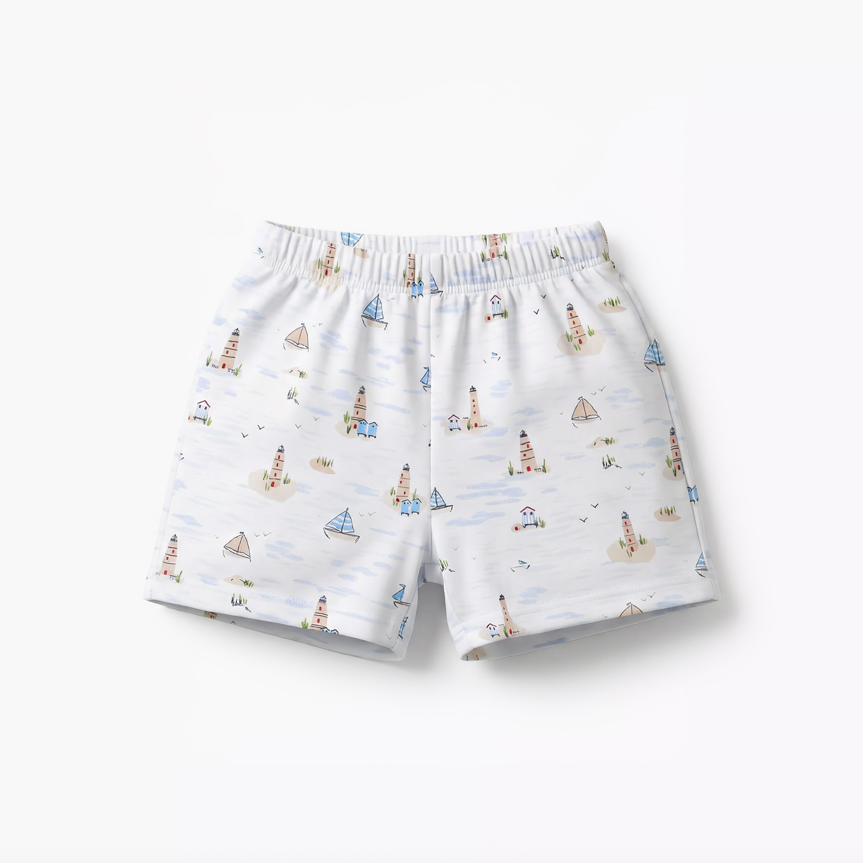 طقم تيشيرت وشورت قطن بياقة وأكمام قصيرة وطبعات من جونيورز-baby-boys-clothing-setsandcoords-image-4