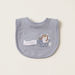Giggles Applique Detail Bib with Snap Button Closure-Bibs and Burp Cloths-thumbnail-0