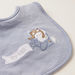 Giggles Applique Detail Bib with Snap Button Closure-Bibs and Burp Cloths-thumbnail-1