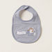 Giggles Applique Detail Bib with Snap Button Closure-Bibs and Burp Cloths-thumbnail-3