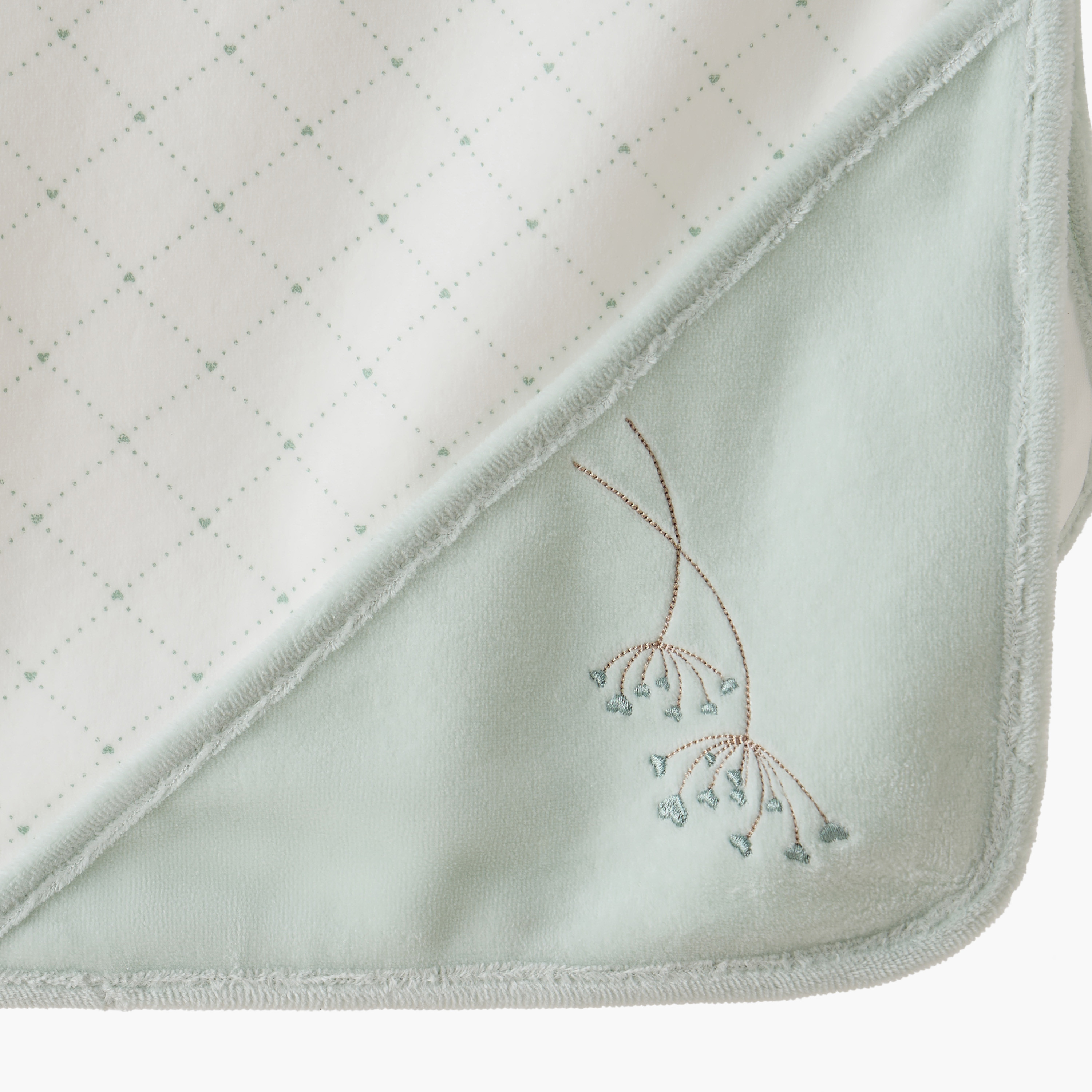 Giggles Checked Hooded Receiving Blanket-baby-nursery-blanketsandswaddles-receivingblankets-image-5