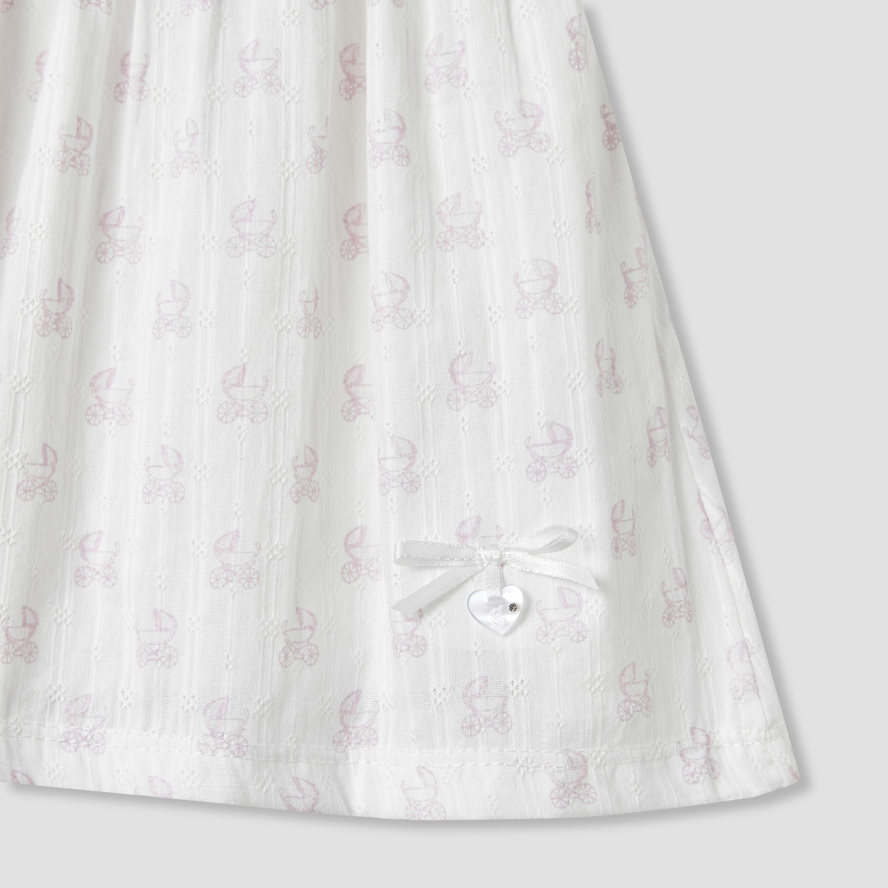 Giggles Printed A-line Dress with Pintuck and Ruffle Detail-baby-girls-clothing-dressesandjumpsuits-image-4