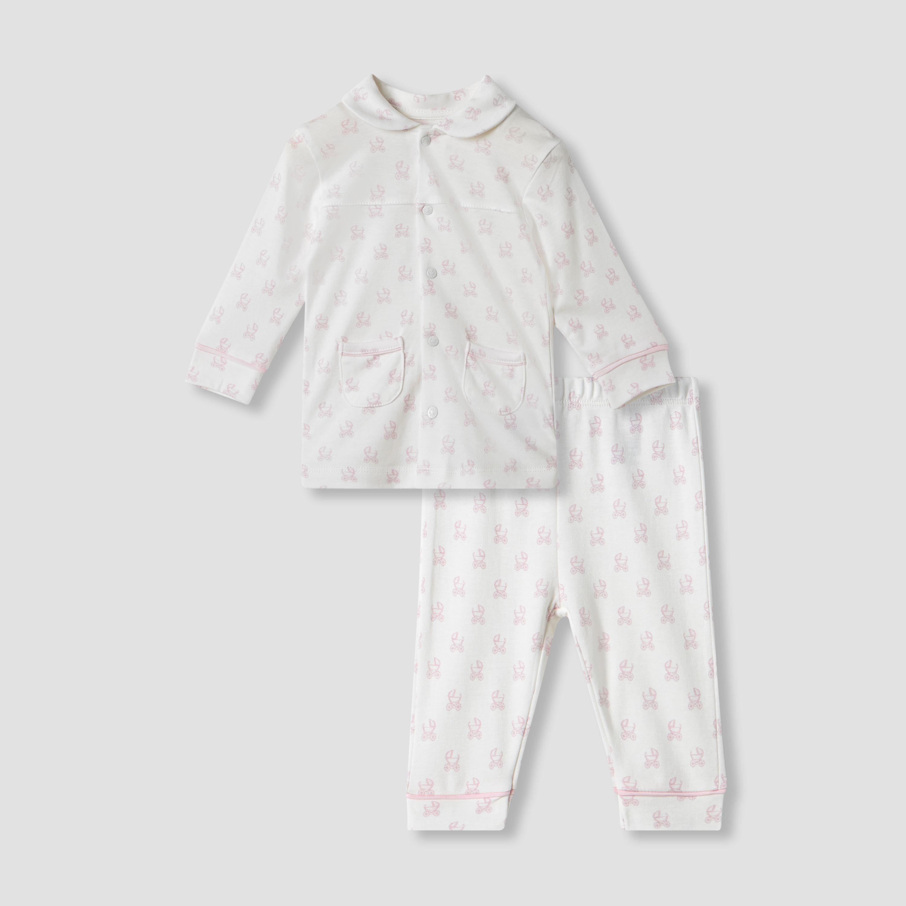 Giggles Printed Shirt and Pyjama Set-baby-girls-clothing-nightwear-pyjamasets-image-1