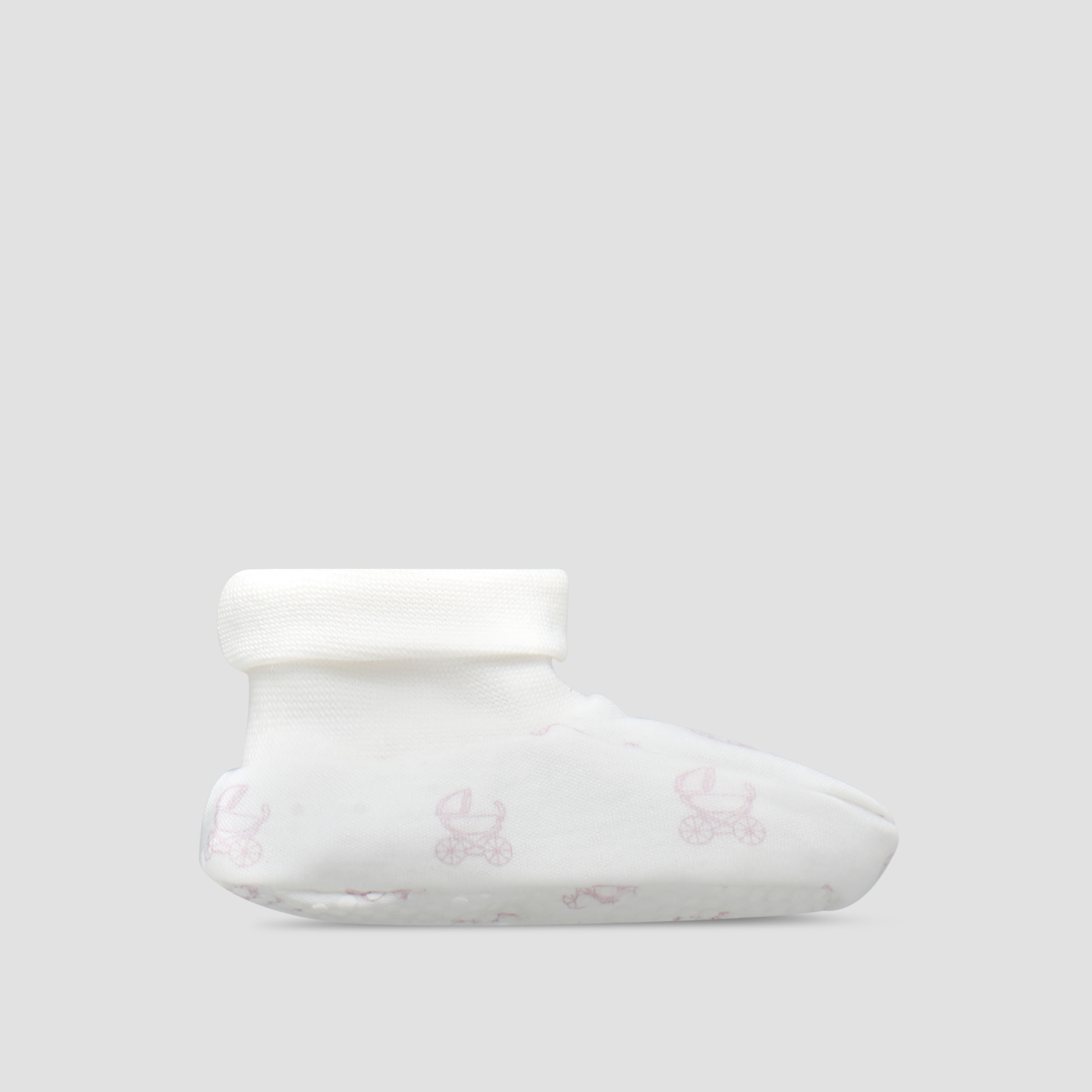 Giggles Printed Booties-baby-girls-shoes-booties-image-3
