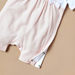 Giggles Bow Accented Romper with Short Sleeves-Rompers%2C Dungarees and Jumpsuits-thumbnail-2