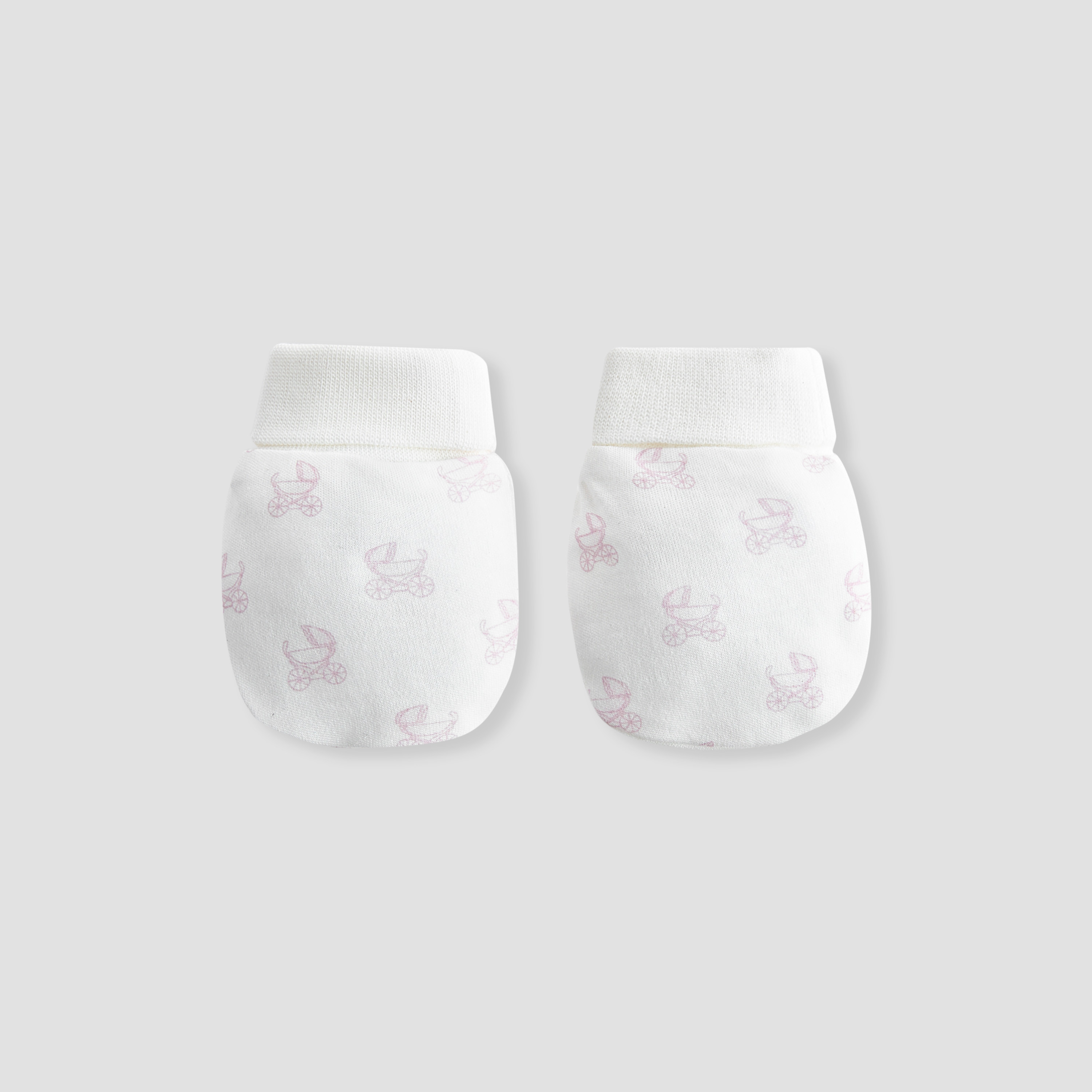 طقم قبعة بيني وقفازات وبوت بطبعات من جيجلز-baby-girls-accessories-caps-image-2