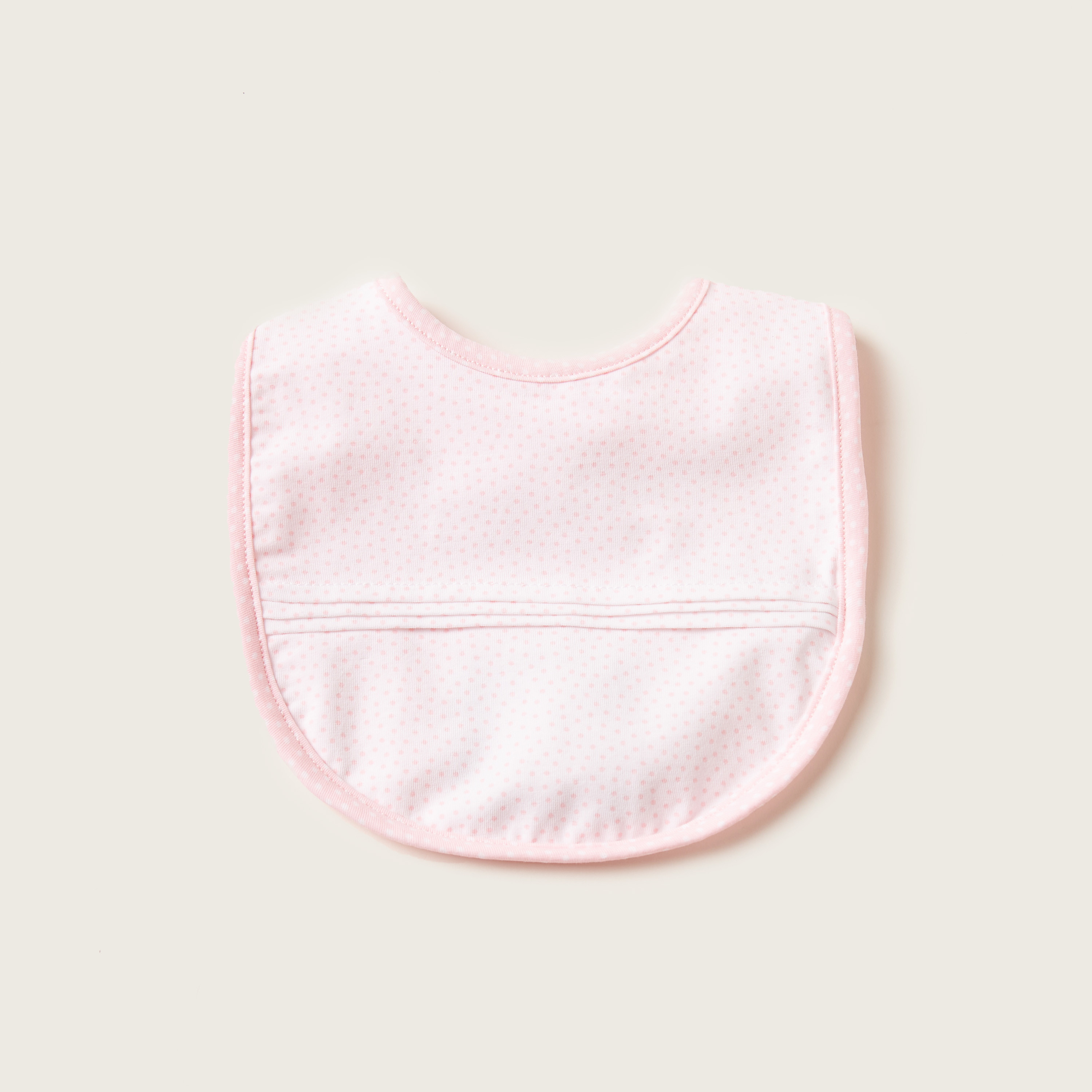 Giggles Printed Bib with Snap Button Closure-baby-feeding-bibs-image-1