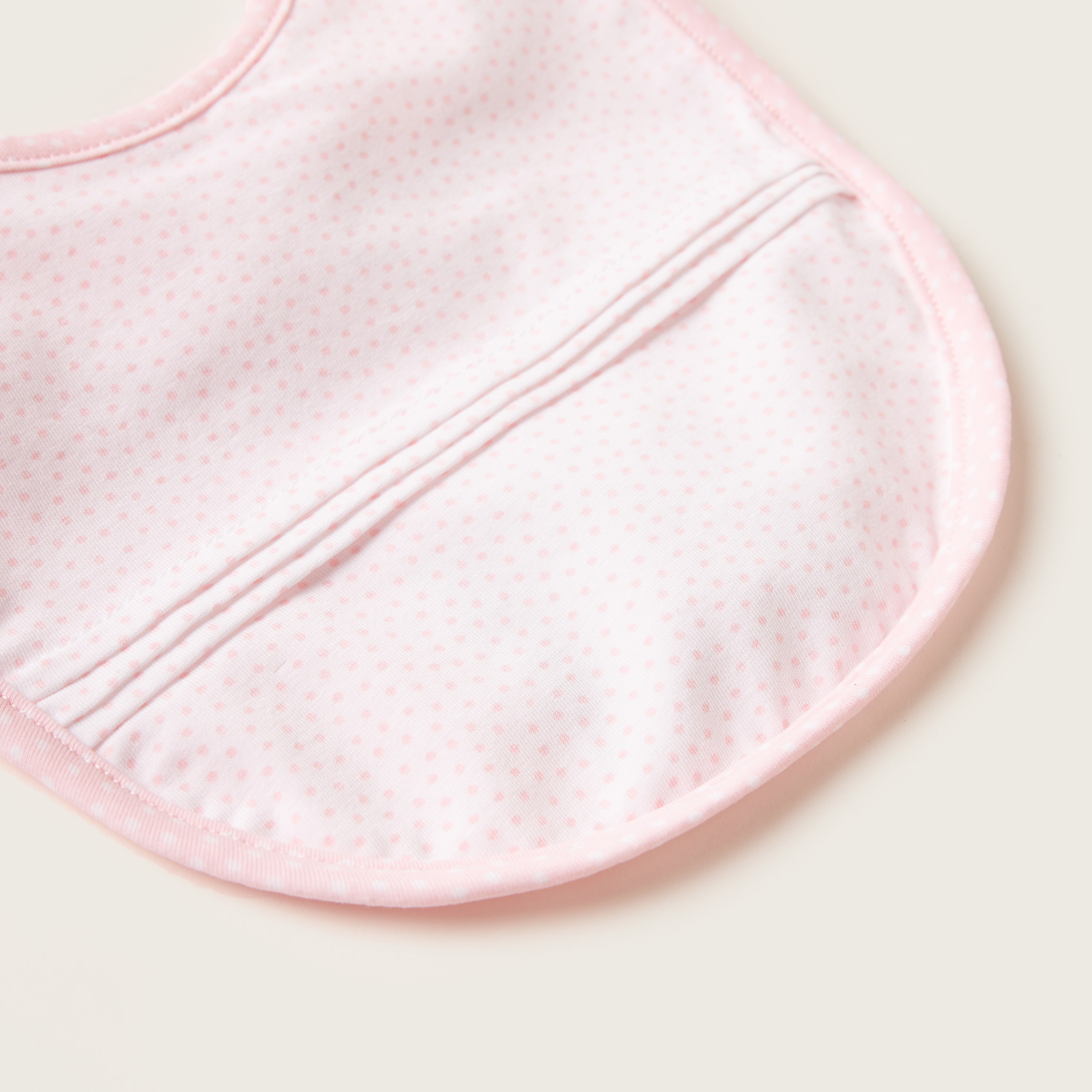 Giggles Printed Bib with Snap Button Closure-baby-feeding-bibs-image-2