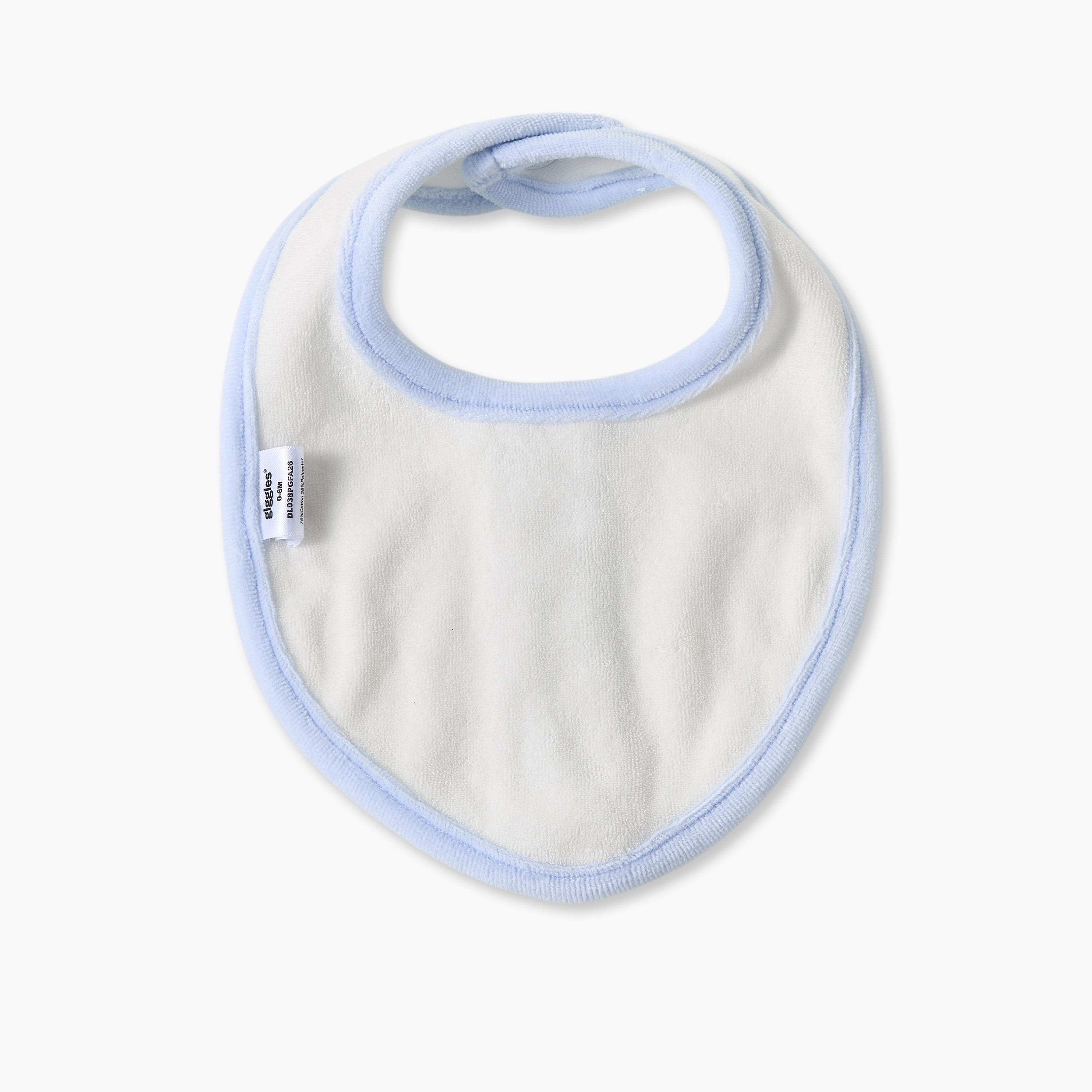 Giggles Baby Bib with Celestial Embroidery-baby-feeding-bibs-image-2