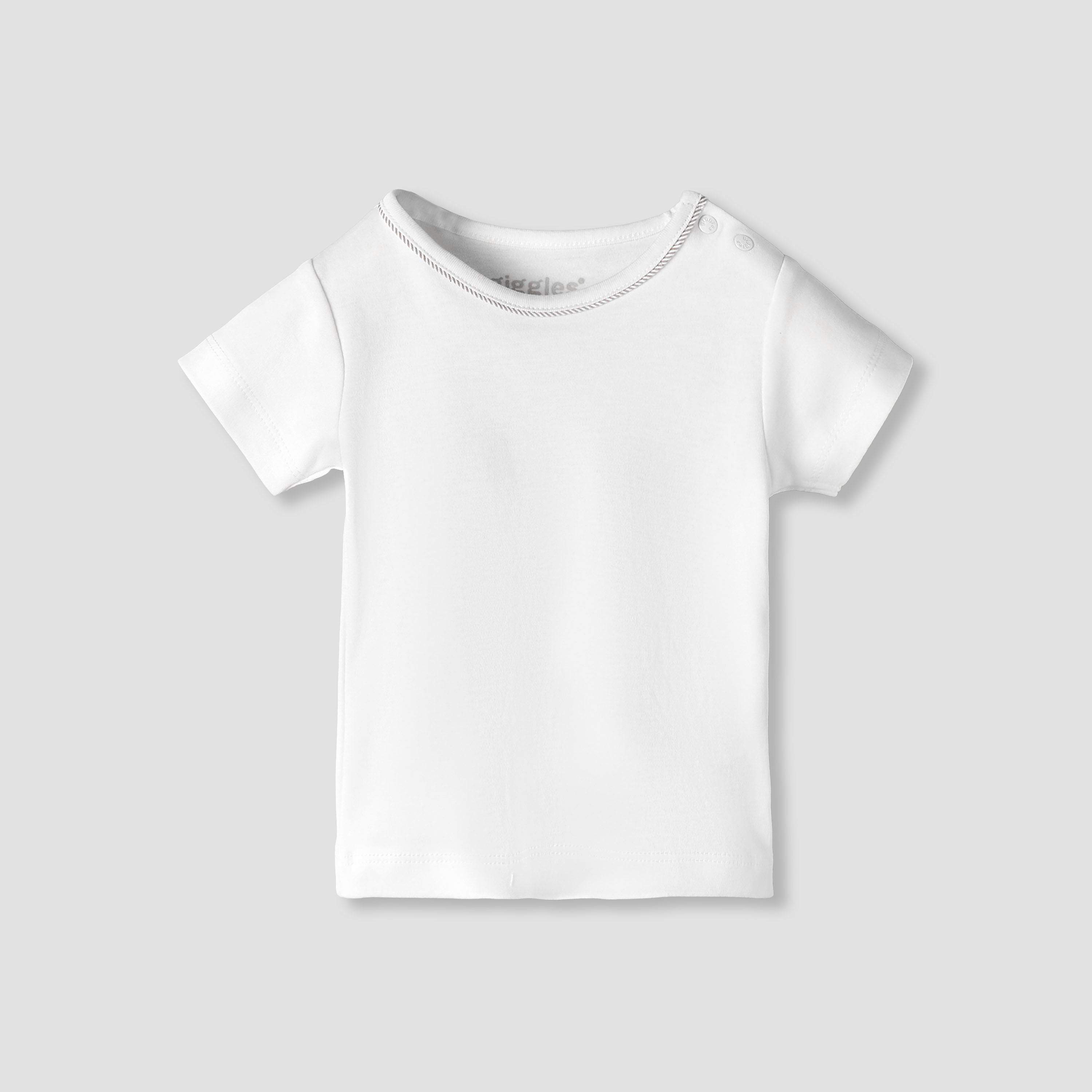 Giggles Round Neck Short Sleeve T-shirt and Dungaree Set with Snap Button Closure-baby-boys-clothing-setsandcoords-image-3