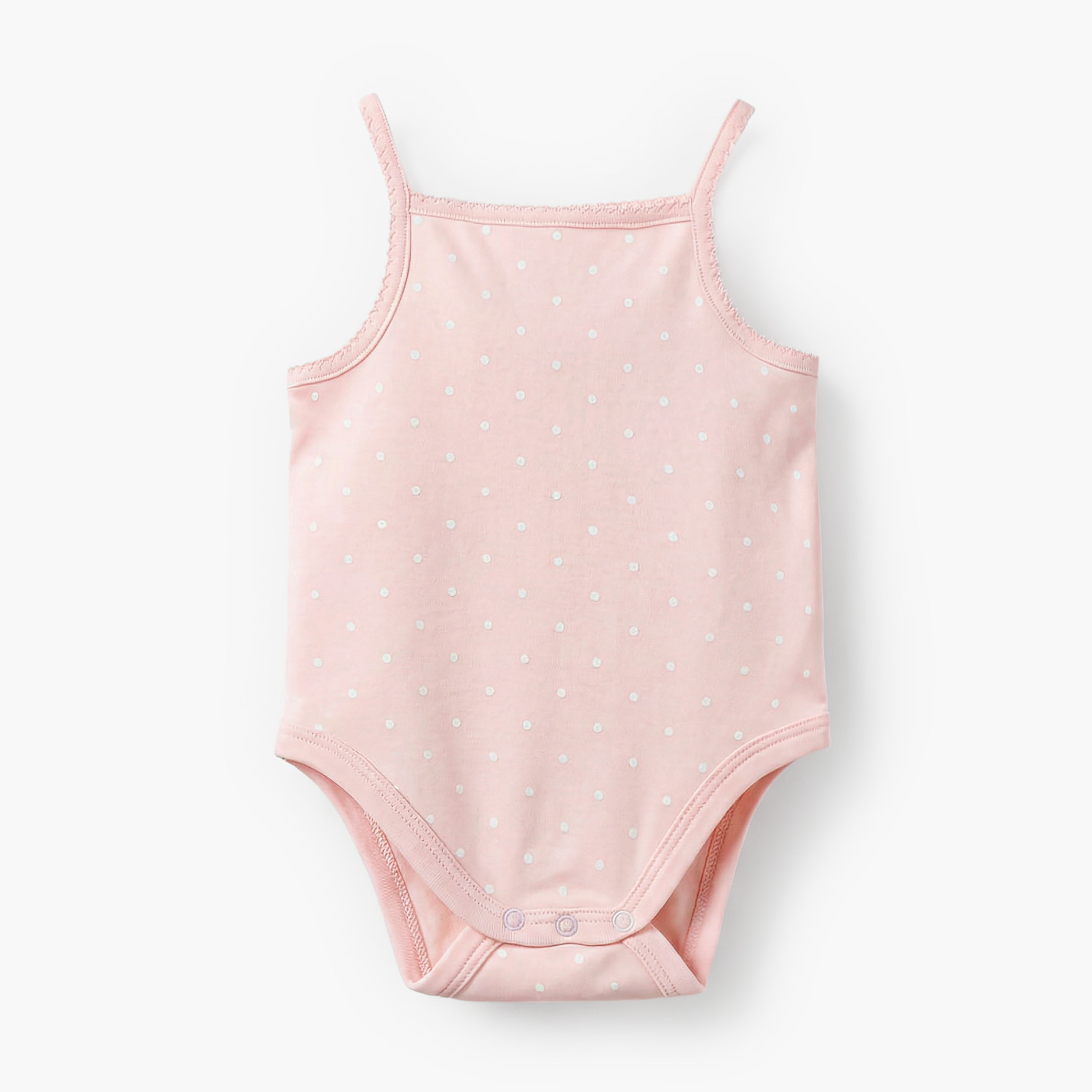 Pack of 2 Juniors Square Neck Strappy Bodysuit with Print-baby-girls-clothing-bodysuits-image-2
