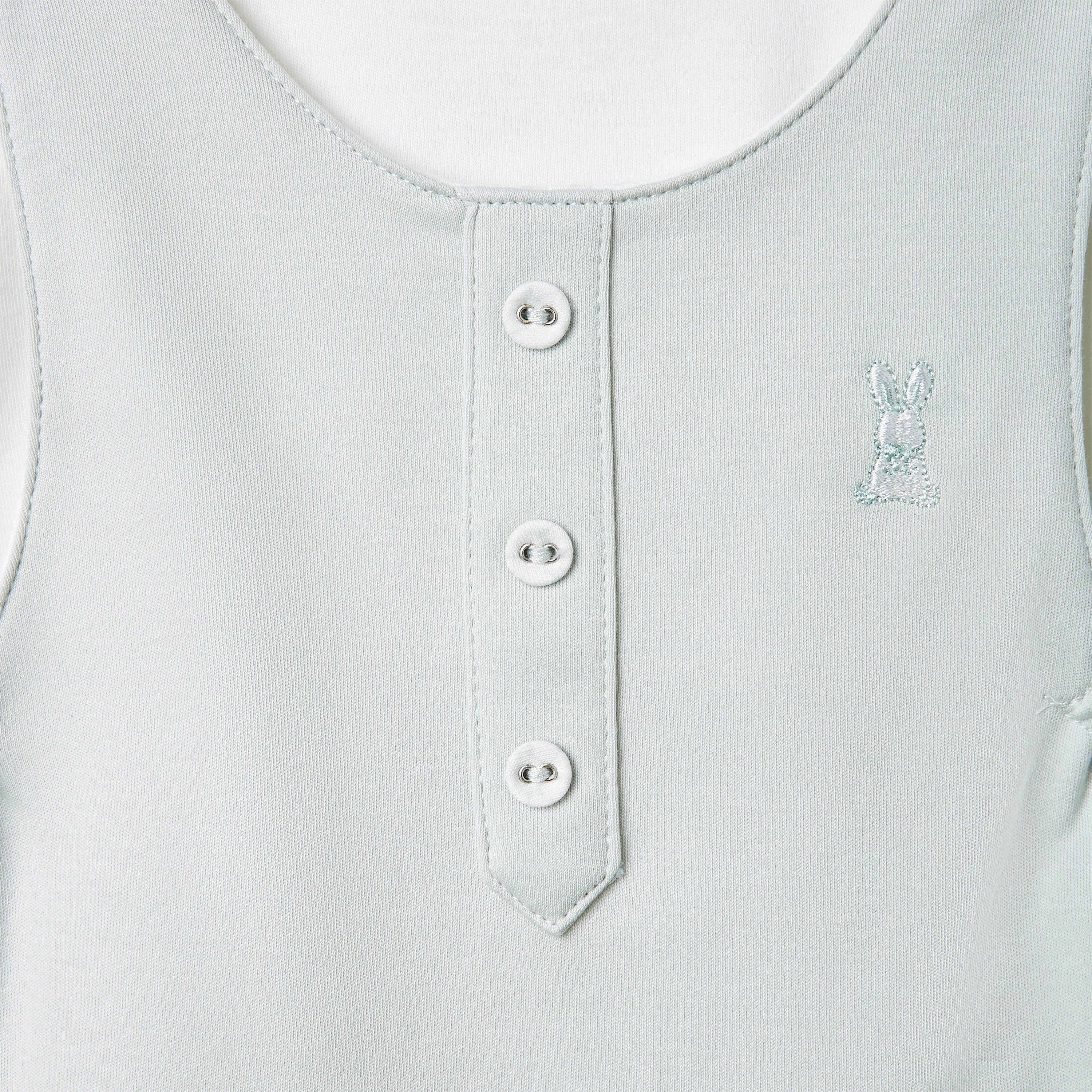 Giggles Solid T-shirt and Dungaree Set-baby-boys-clothing-setsandcoords-image-7