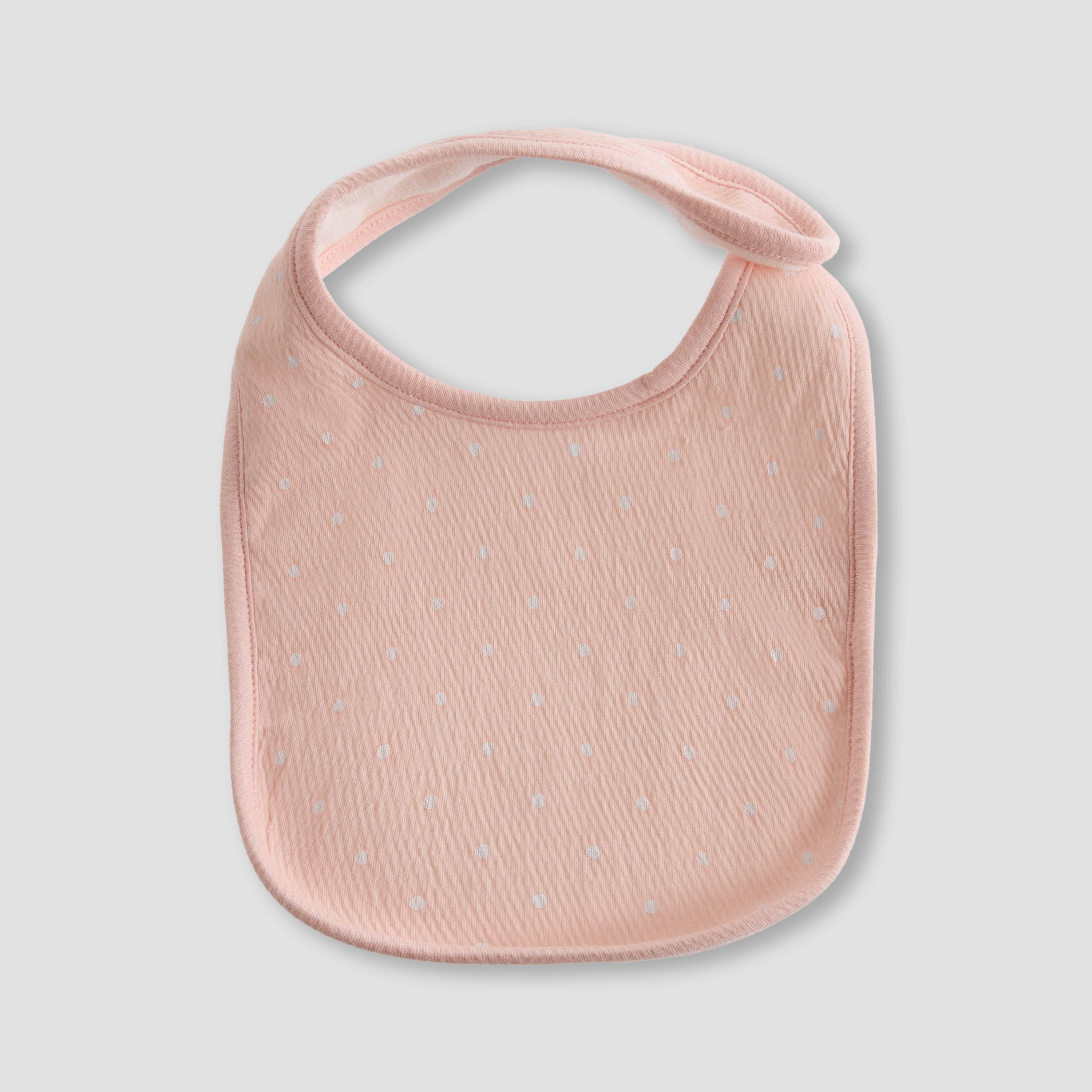 Pack of 2 Juniors Baby Bib with Snap Button Closure-baby-feeding-bibs-image-3