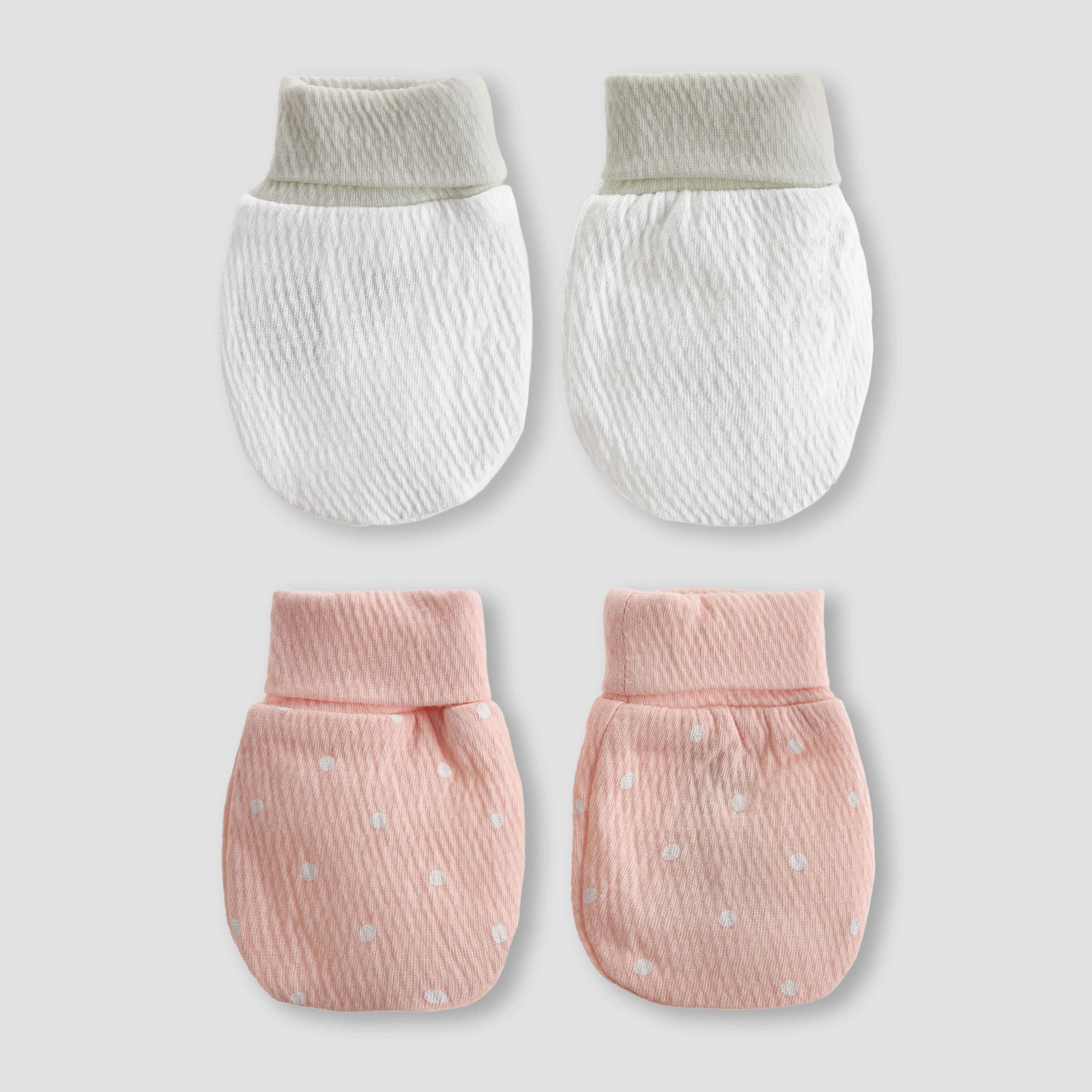 قفازات مواليد بطبعات متنوعة من جونيورز - 0-36 شهر - طقم من زوجين-baby-girls-accessories-mittens-image-6