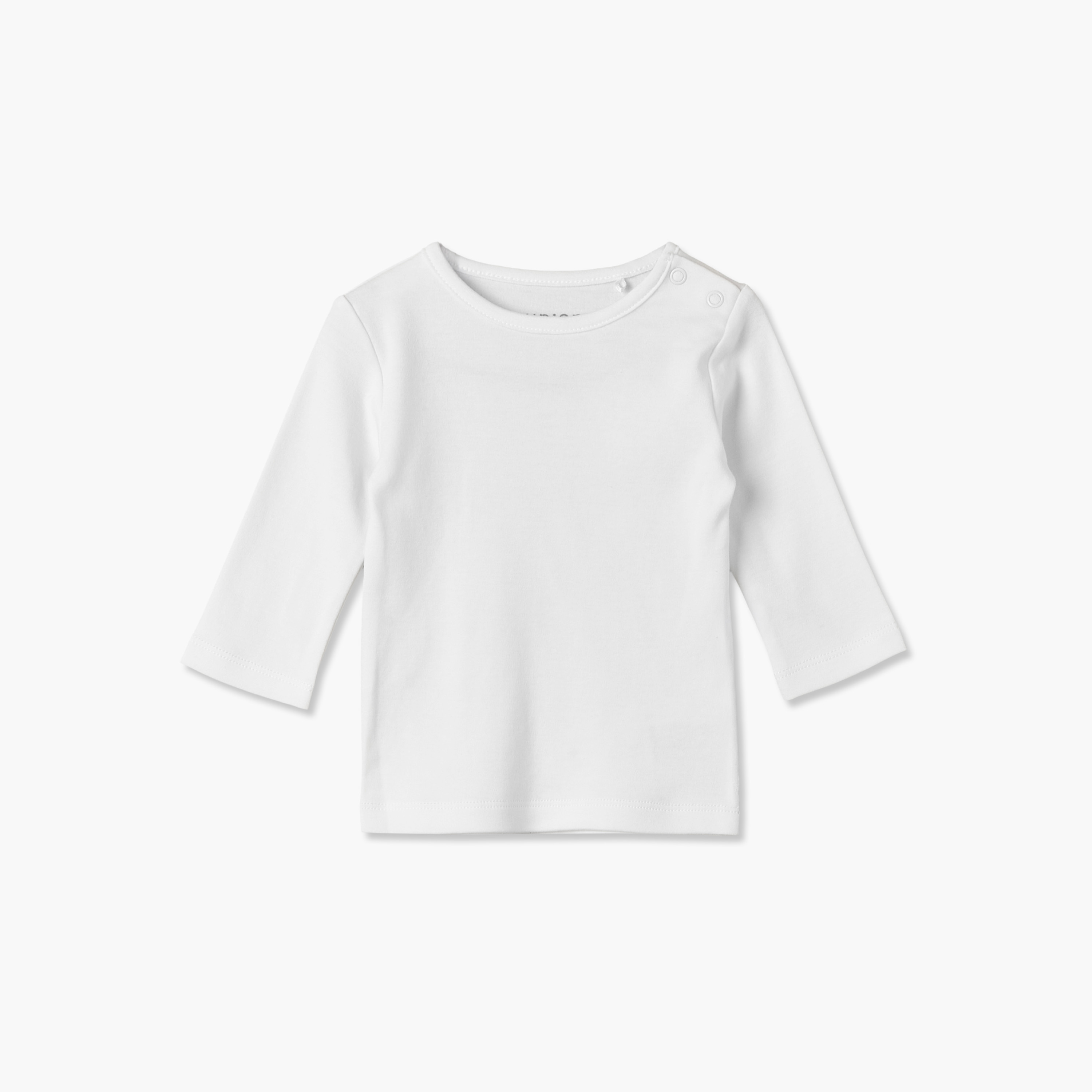 Juniors Crew Neck Long Sleeves T-shirt and Dungaree Set with Snap Button Closure-baby-boys-clothing-winterwear-setsandcoords-image-4