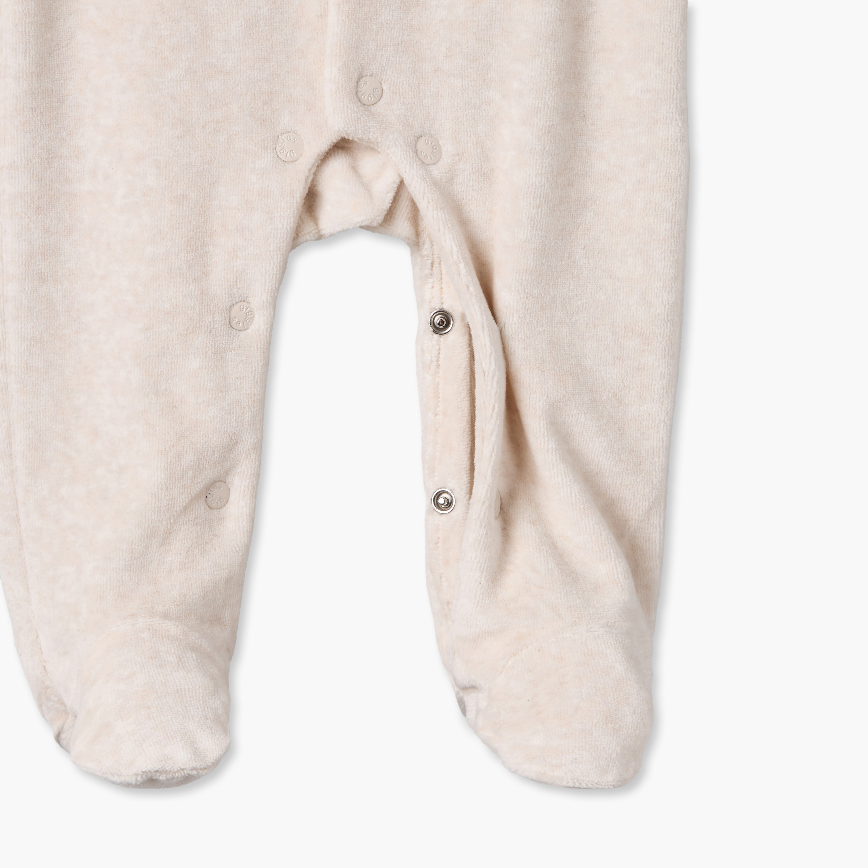 بدلة نوم بياقة عادية وأكمام طويلة وتطريزات دب من جيجلز-baby-boys-clothing-nightwear-sleepsuits-image-5