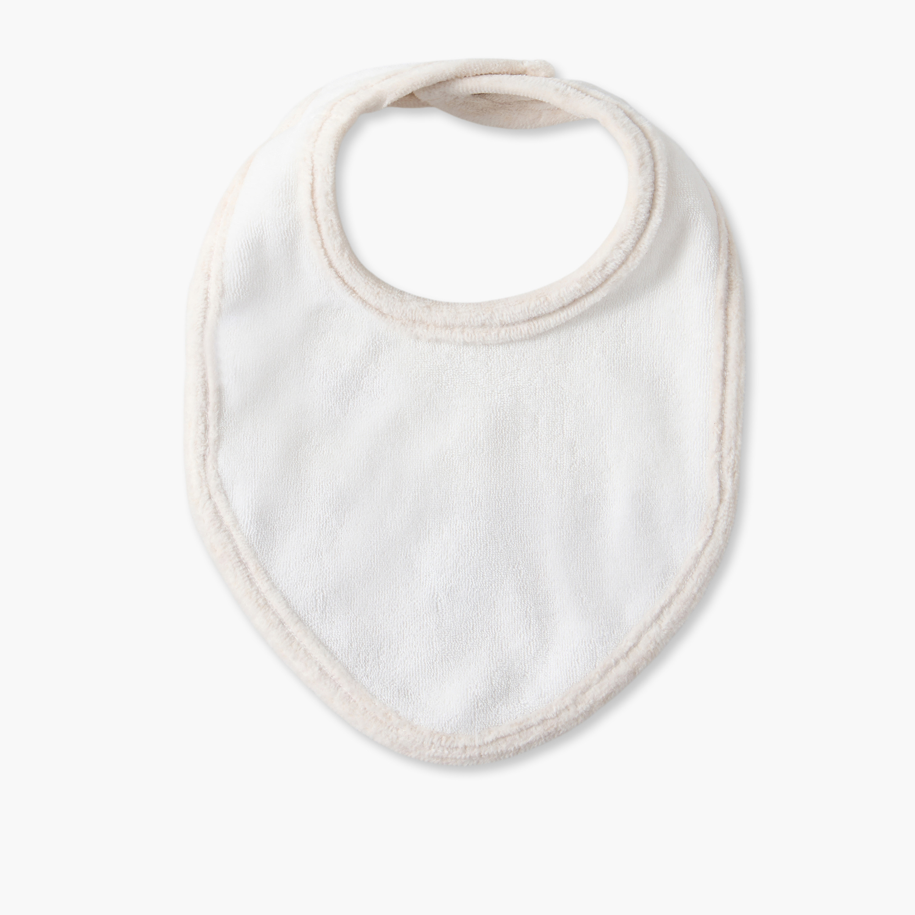 Giggles Baby Bib with Bear Embroidery-baby-feeding-bibs-image-2