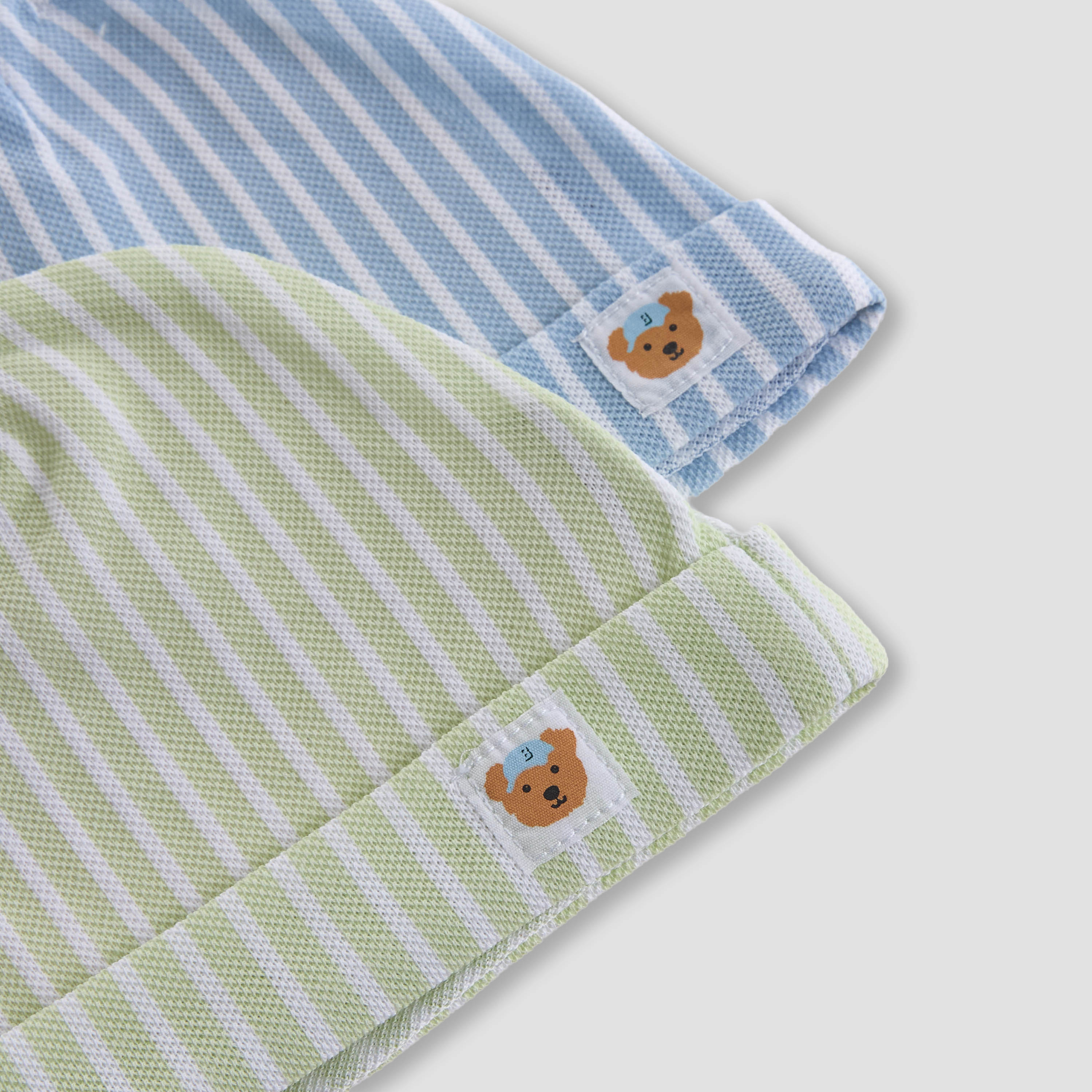 Set of 2 Juniors Cap with Stripes Print-baby-boys-accessories-caps-image-7