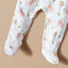 Juniors Cherry Print Closed Feet Sleepsuit with Ruffles-Sleepsuits-thumbnail-4