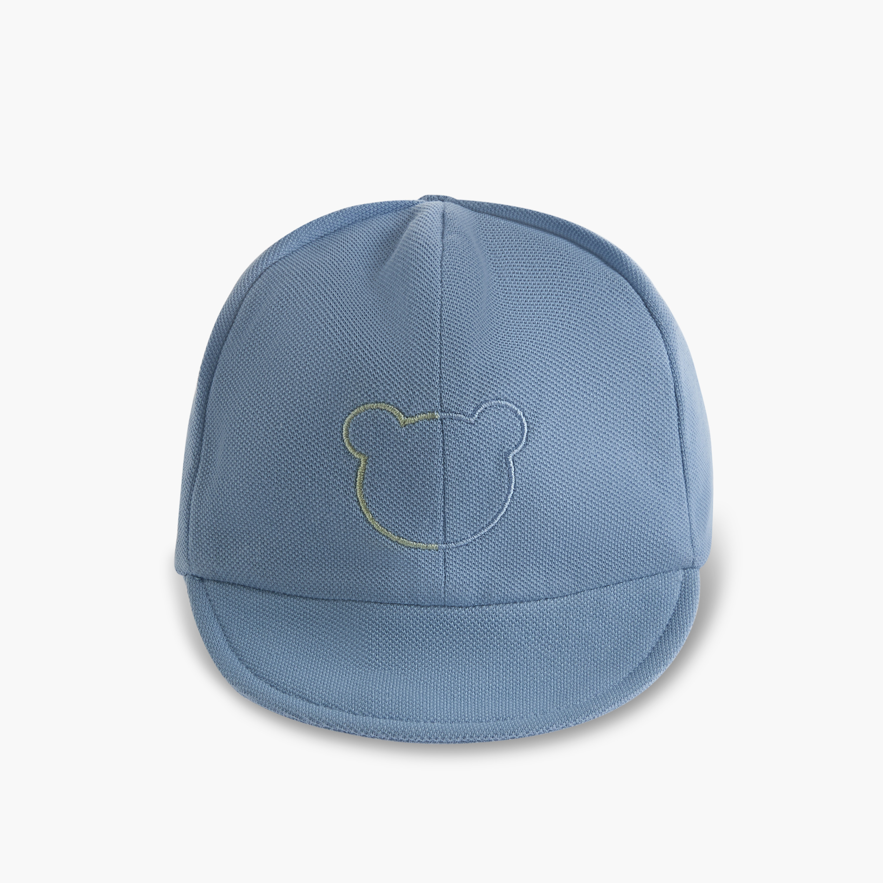 Juniors Cap with Embroidered Bear Detail-baby-boys-accessories-caps-image-1