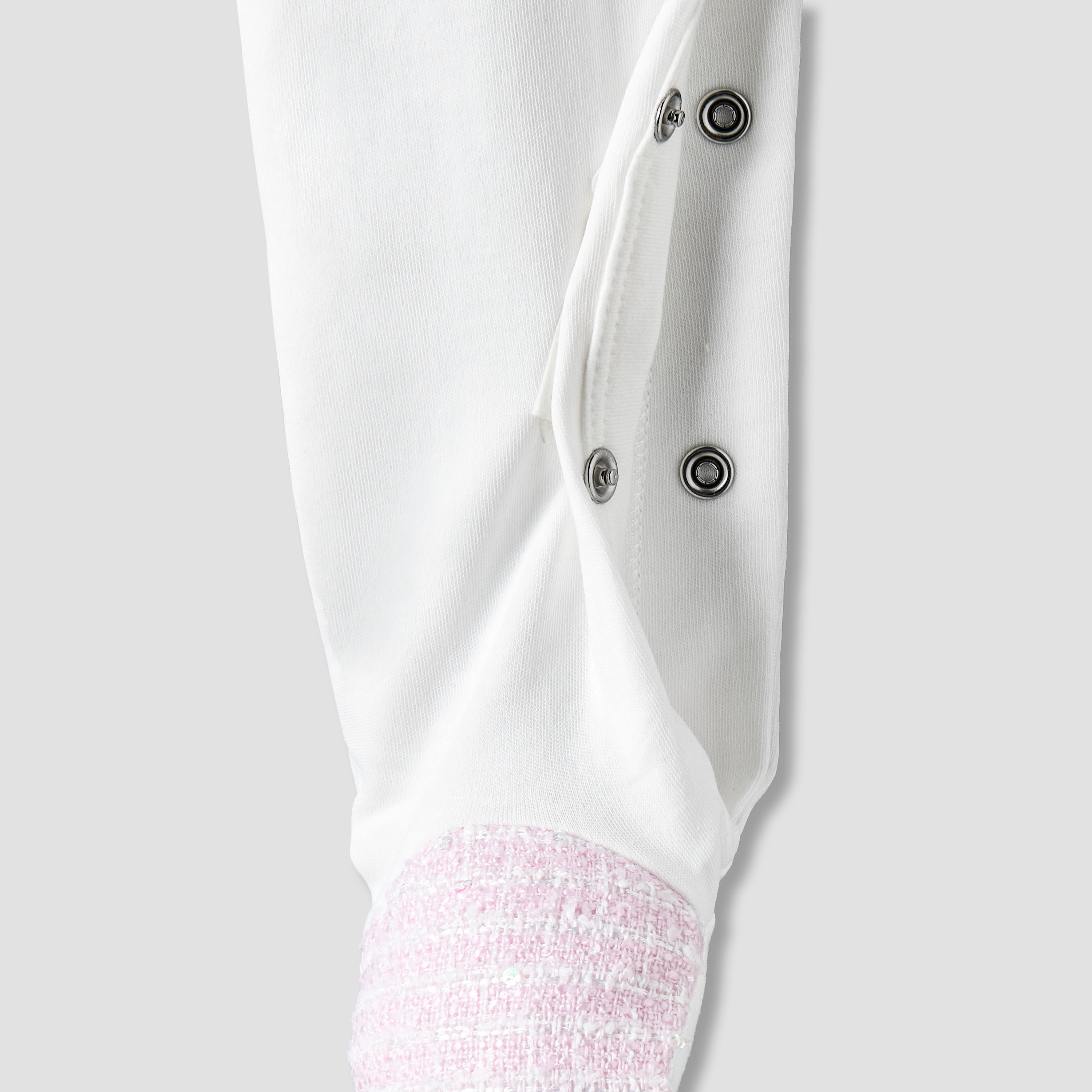 Giggles Supima Cotton Collared Long Sleeves Sleepsuit with Bow Detail-baby-girls-clothing-nightwear-sleepsuits-image-5