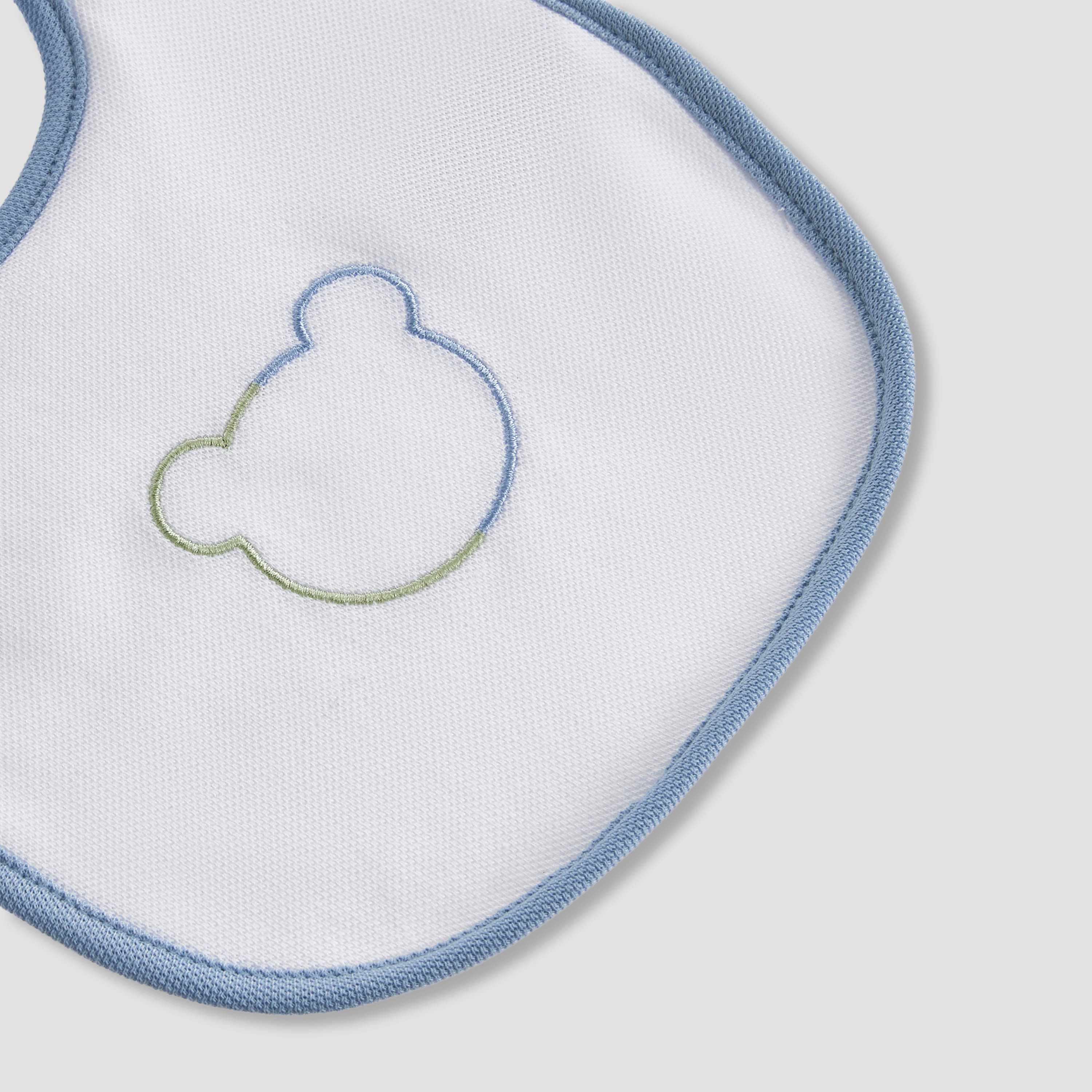 Juniors Baby Bib with Embroidery-baby-feeding-bibs-image-3