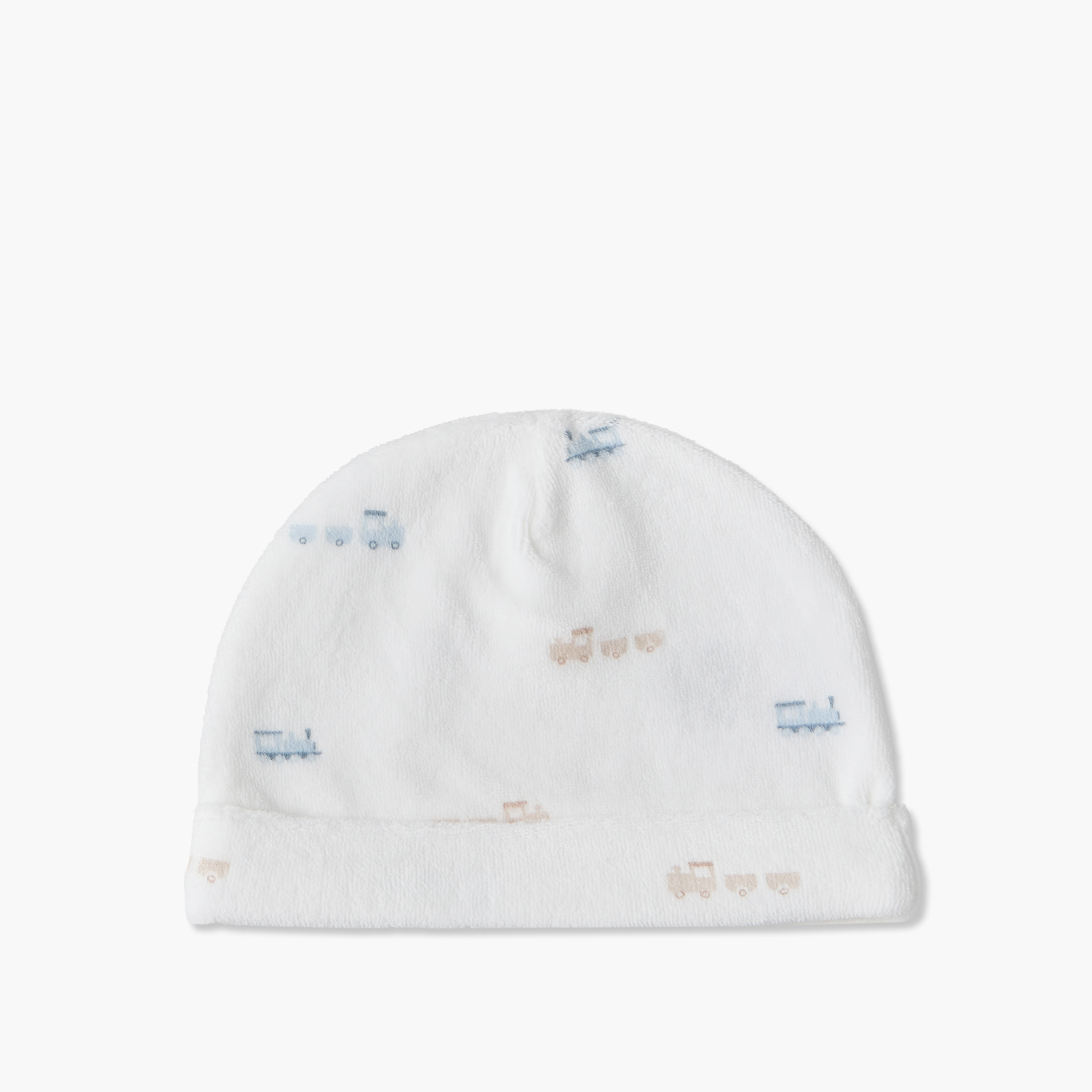 قبعة بطبعات قطارات من جونيورز - عبوة من قطعتين-baby-boys-accessories-caps-image-3