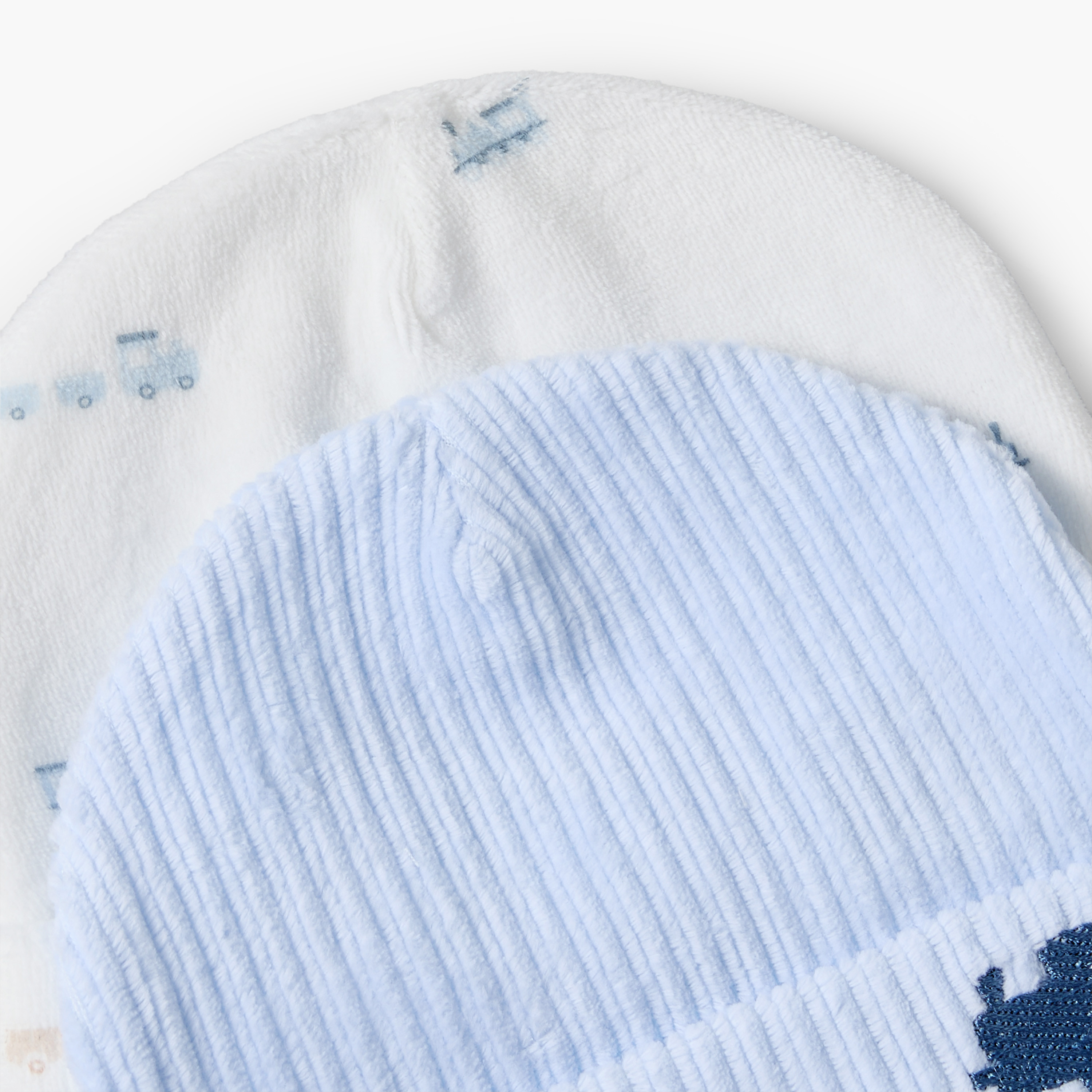 قبعة بطبعات قطارات من جونيورز - عبوة من قطعتين-baby-boys-accessories-caps-image-6
