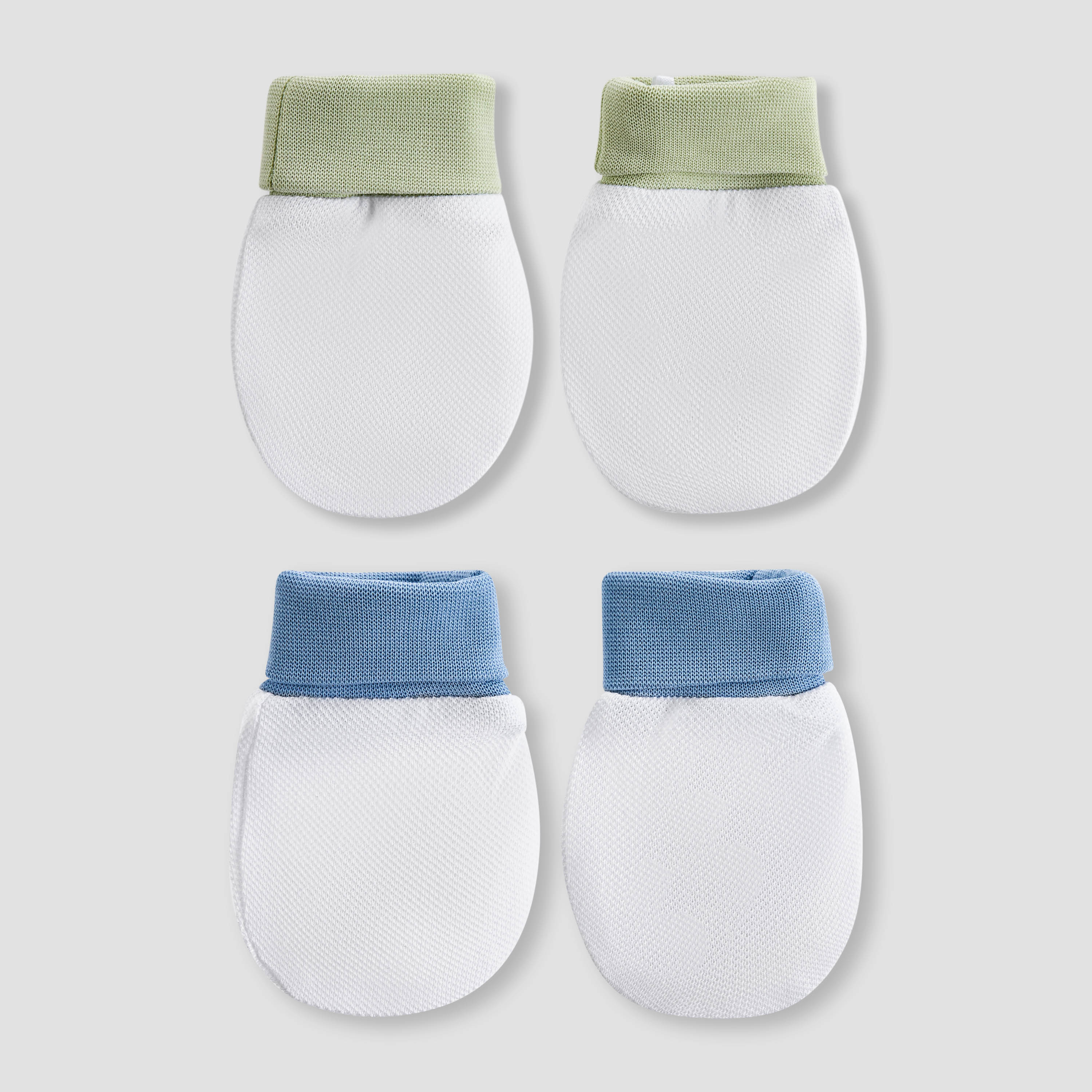Set of 2 Juniors Mittens with Cuffed Band-baby-boys-accessories-mittens-image-1