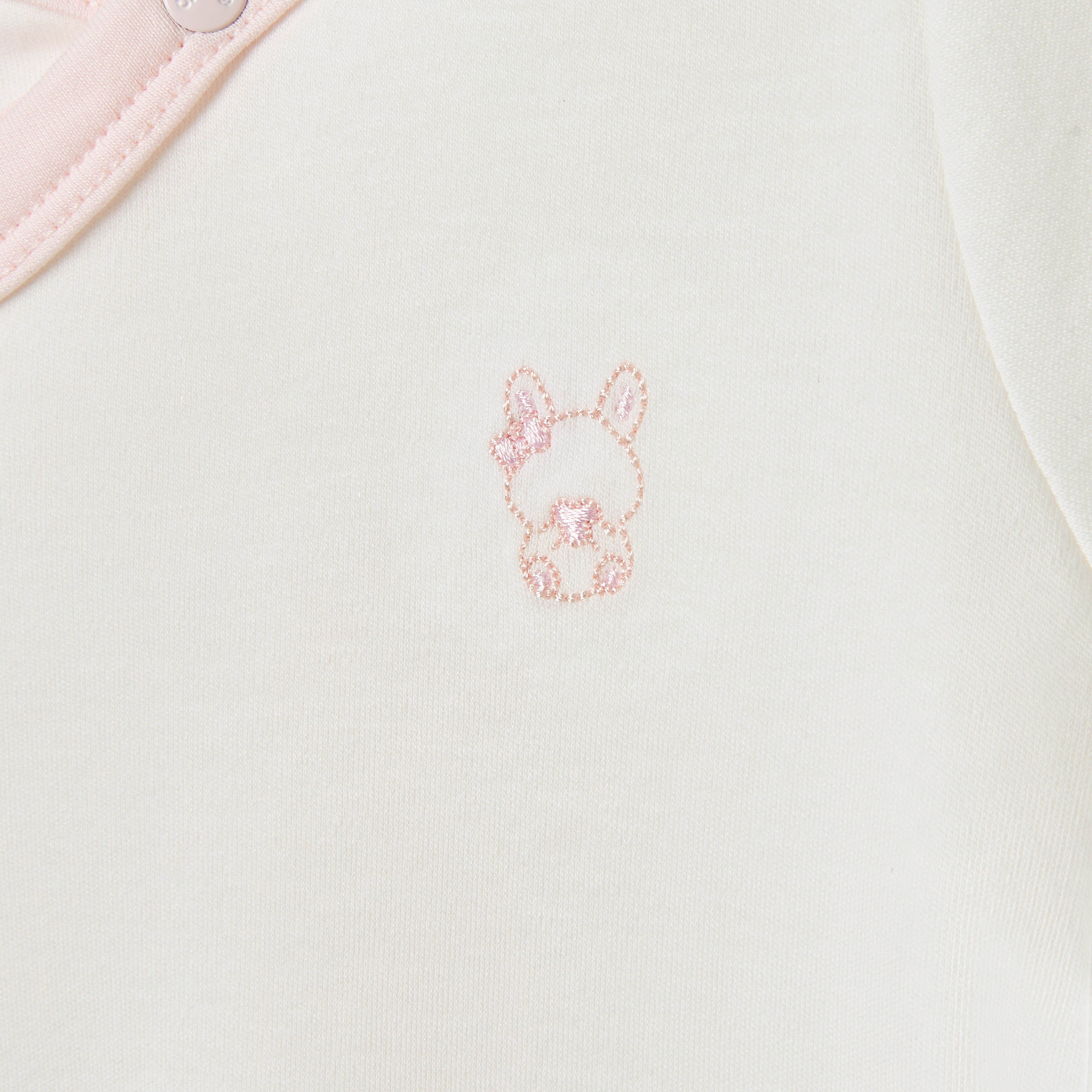 Giggles Embroidered Wrap Front Bodysuit-baby-girls-clothing-bodysuits-image-5