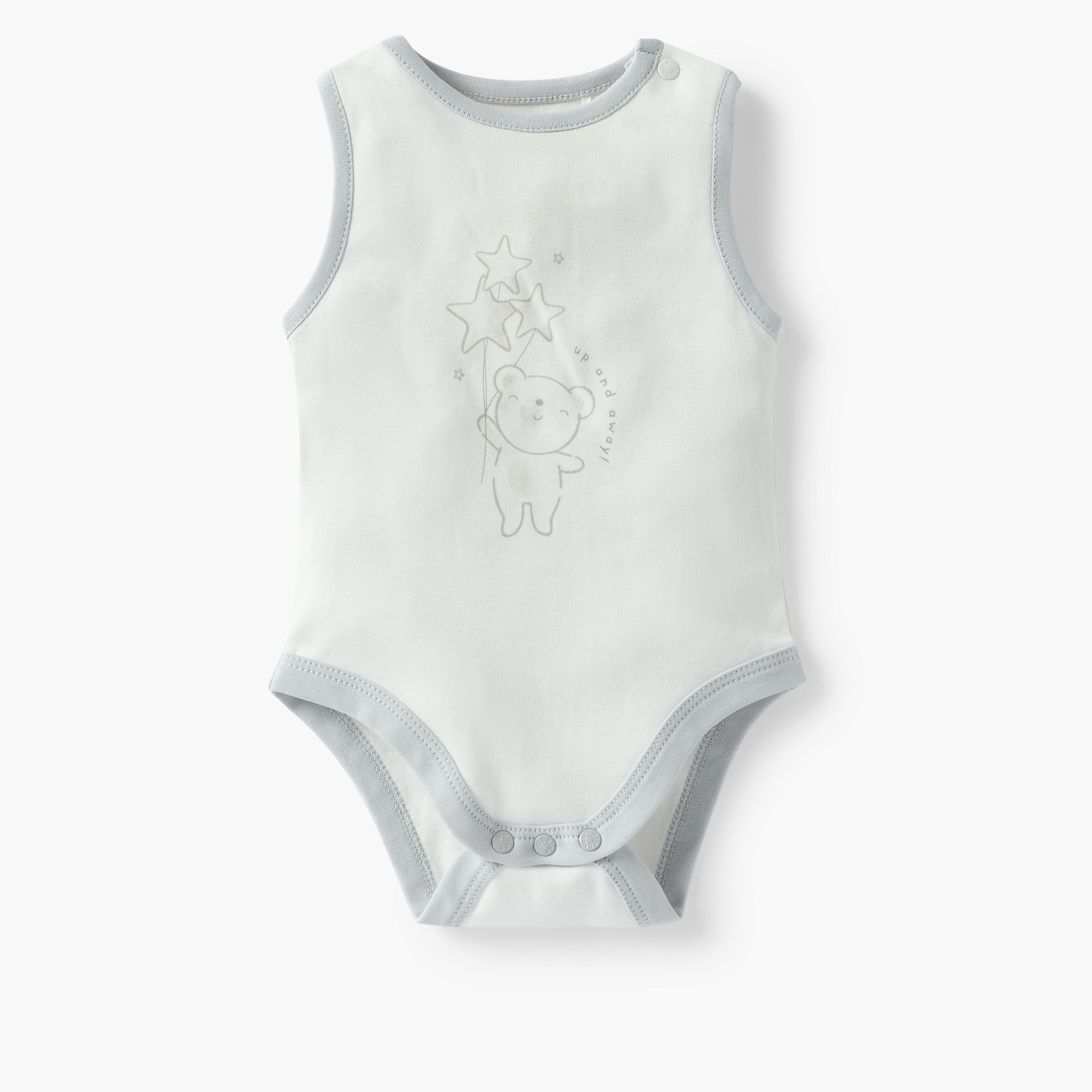 بودي سوت دون أكمام بطبعات دب بأزرار إغلاق من جيجلز-baby-boys-clothing-bodysuits-image-1