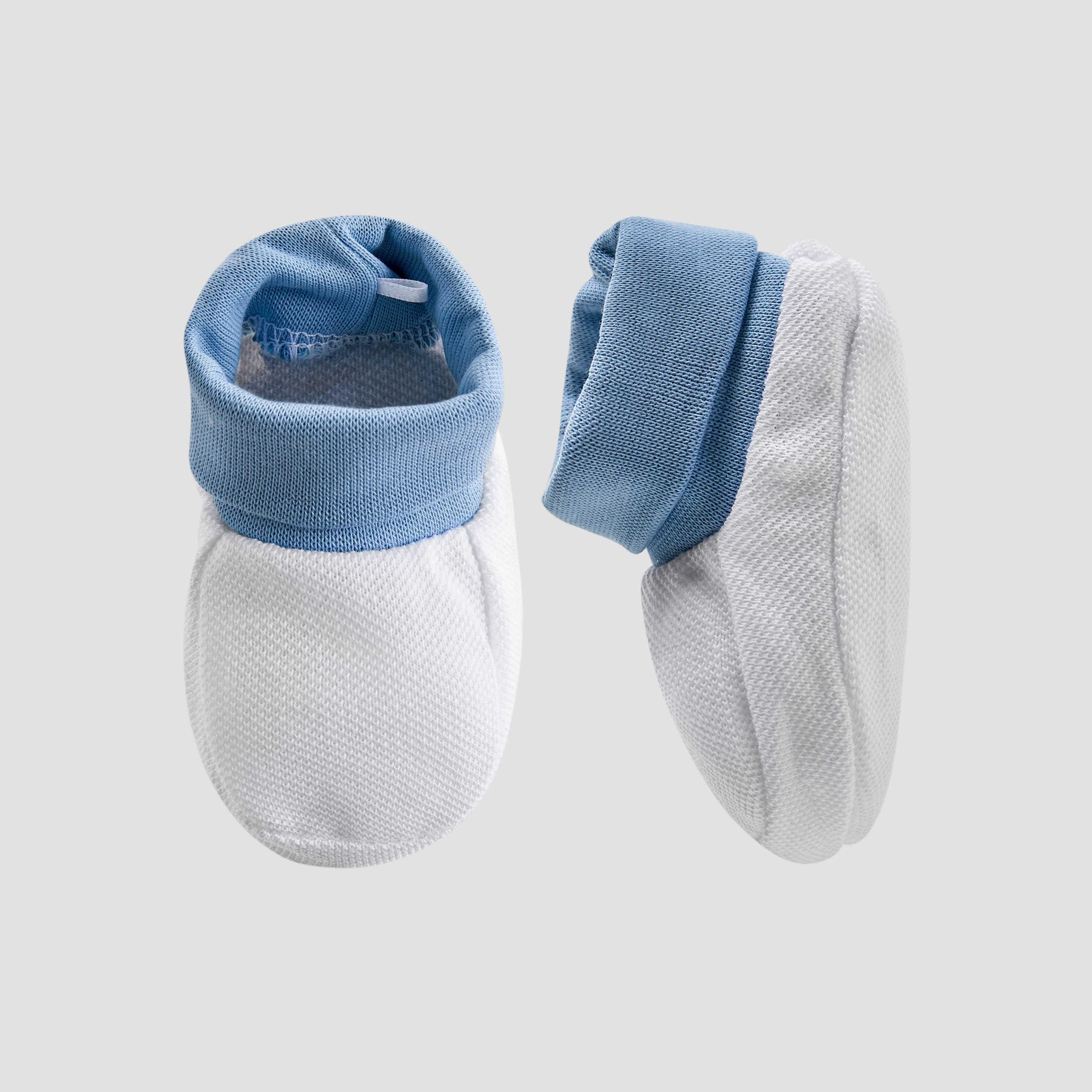 Pack of 2 Juniors Booties with Elasticated Cuff, Textured Design-baby-boys-shoes-booties-image-3