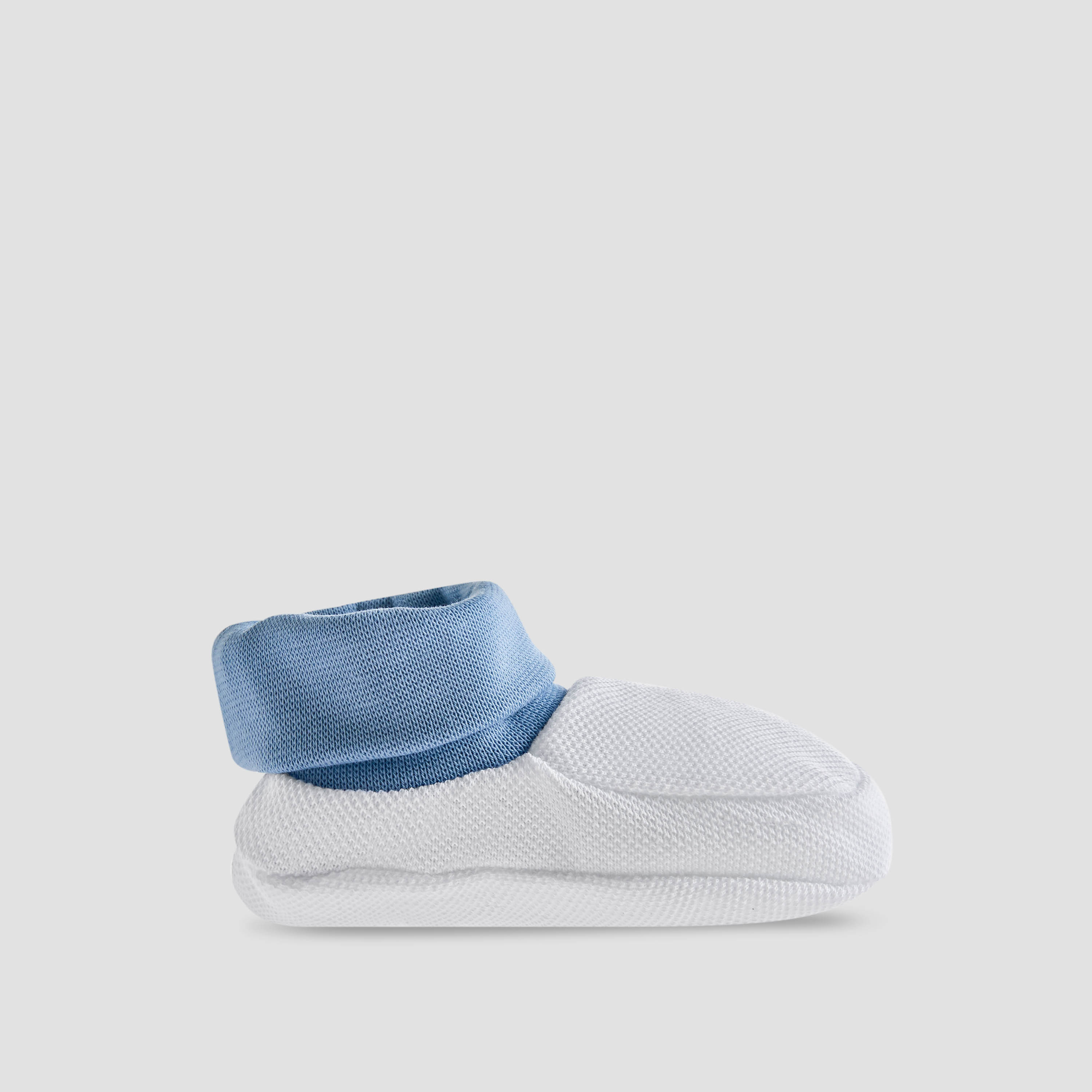 Pack of 2 Juniors Booties with Elasticated Cuff, Textured Design-baby-boys-shoes-booties-image-4