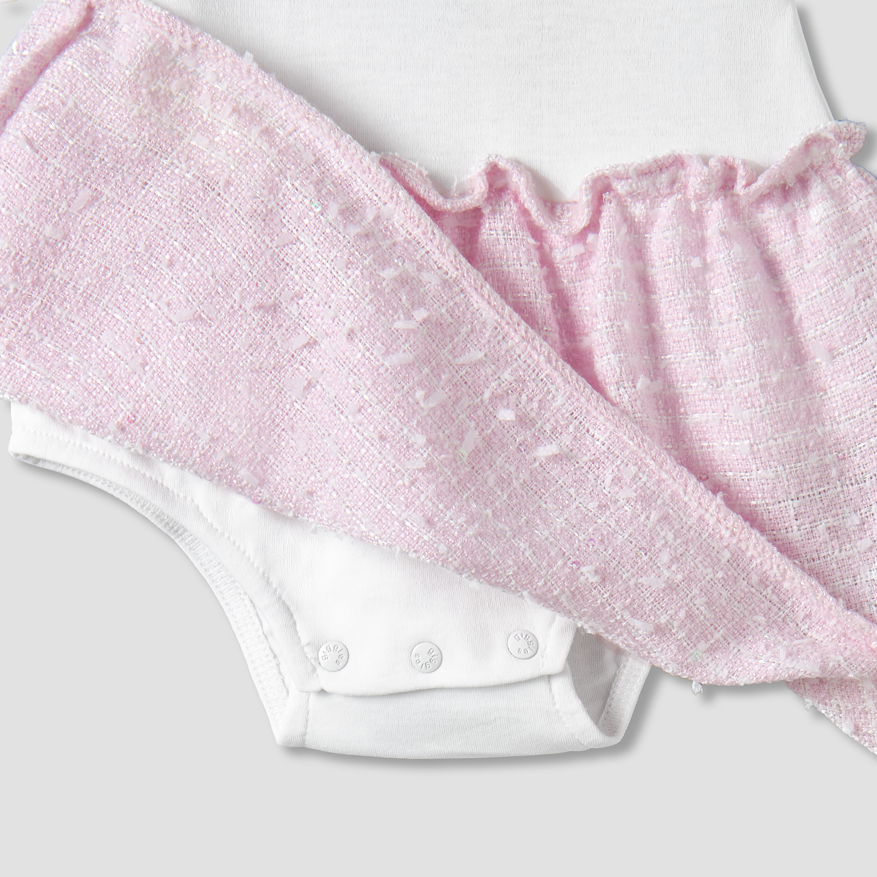 Giggles Round Neck Short Sleeves A-line Dress with Bow Detail-baby-girls-clothing-dressesandjumpsuits-image-6
