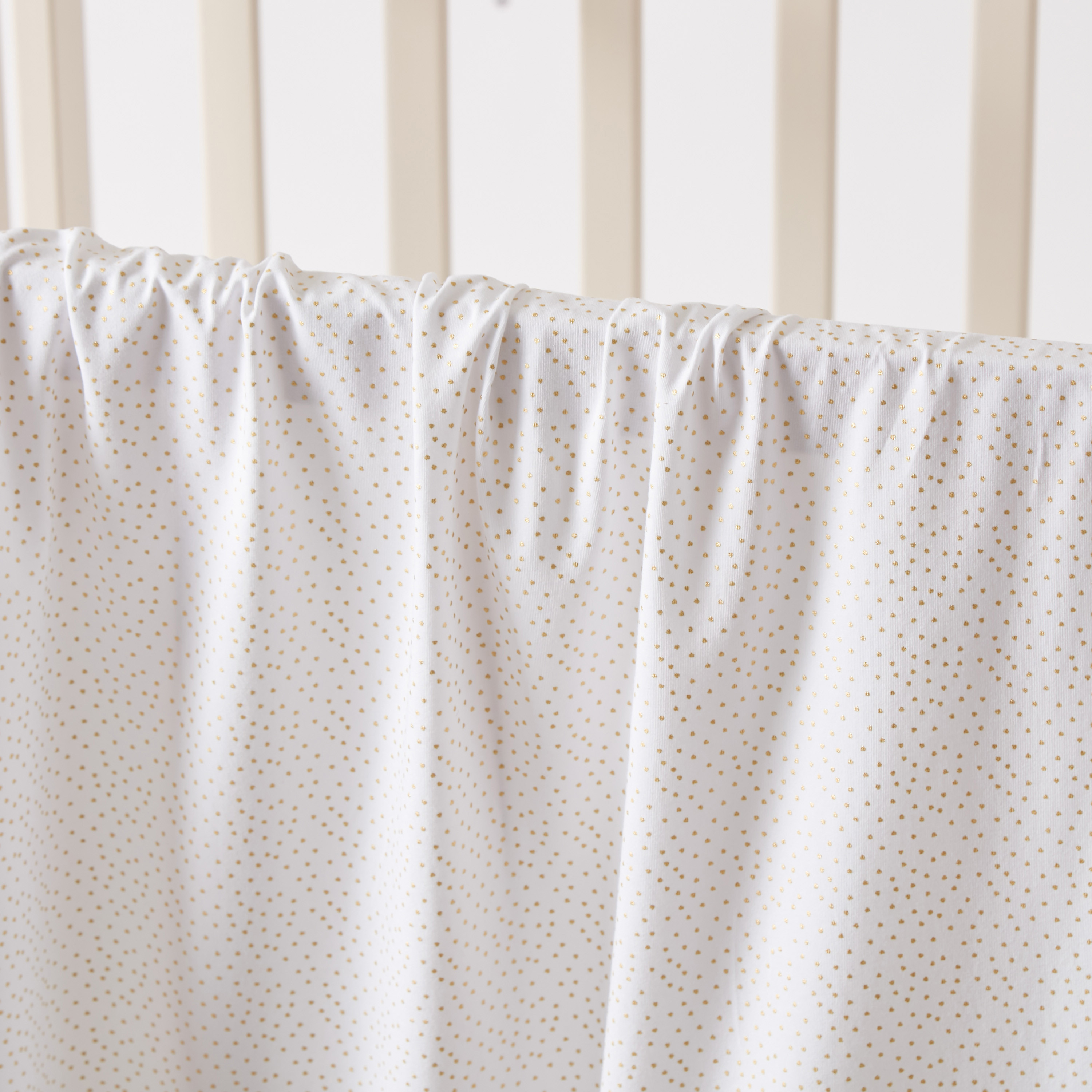 بطانية حديثي ولادة بقبعة وطبعات من جونيورز - 70x70 سم-baby-nursery-blanketsandswaddles-receivingblankets-image-3