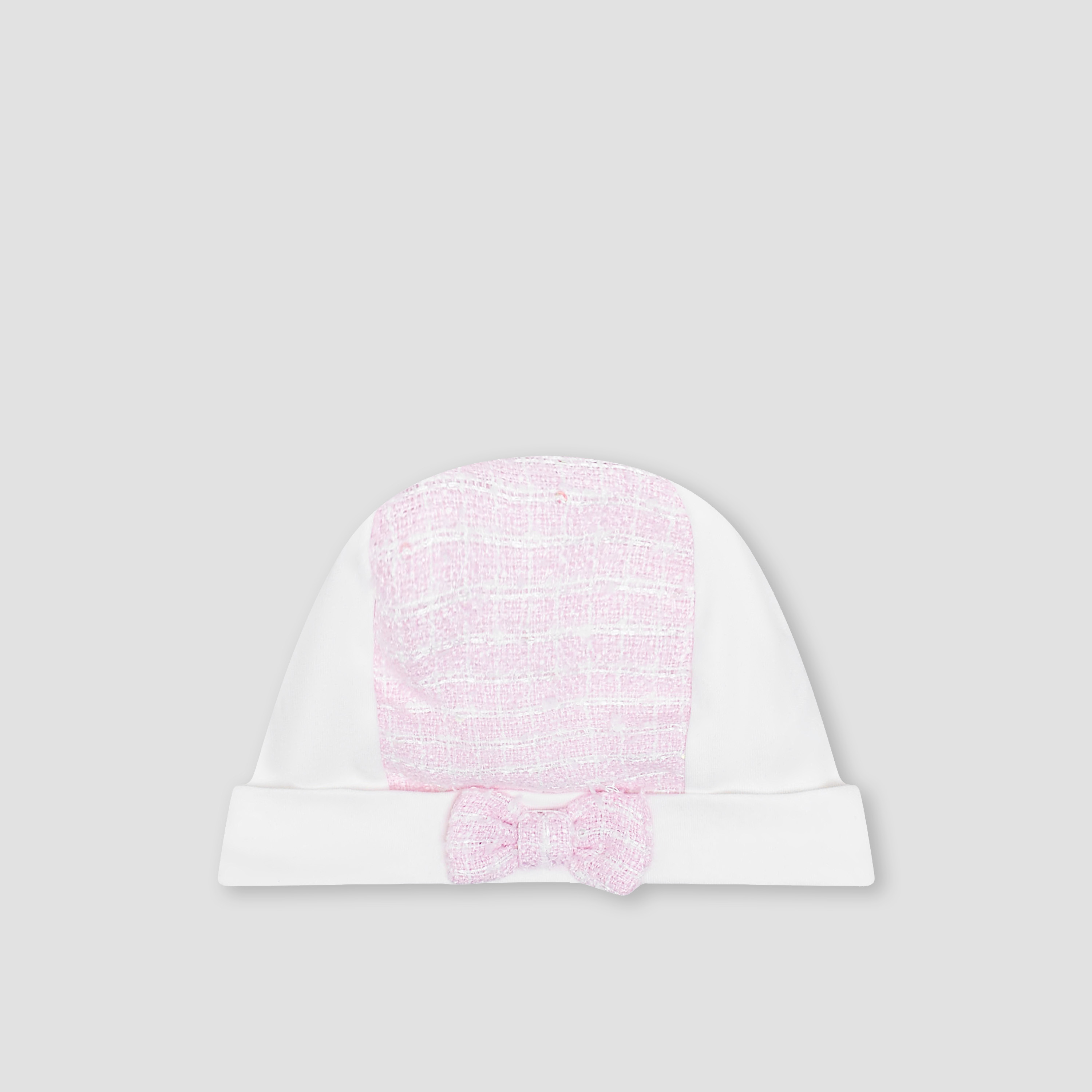 Giggles Cap with Bow Applique-baby-girls-accessories-caps-image-1