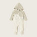 Juniors Bear Embroidery Closed Feet Sleepsuit with Long Sleeves and Hood-Sleepsuits-thumbnail-0