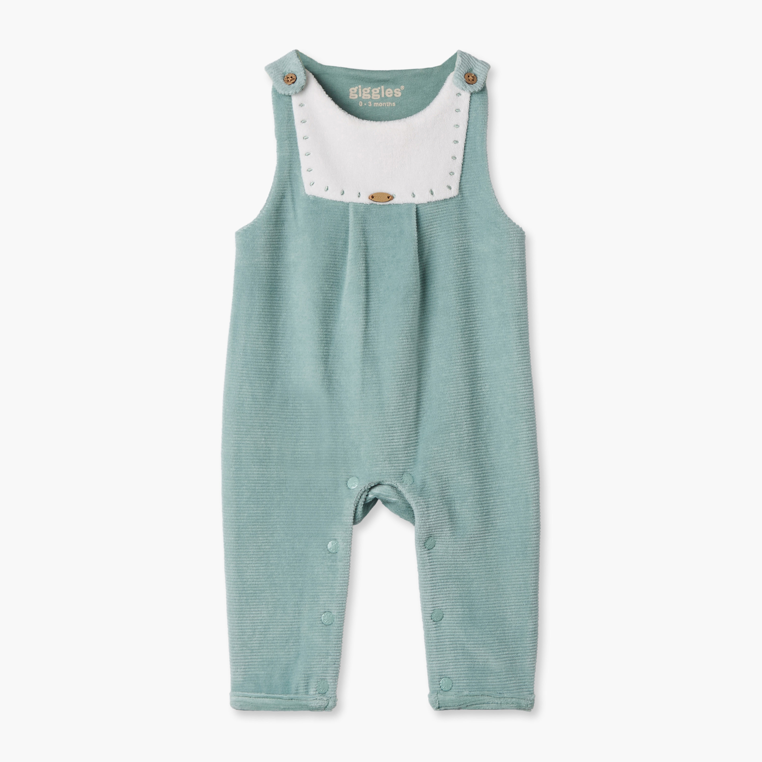 Giggles Collared Long Sleeves T-shirt and Dungaree Set with Embroidery-baby-boys-clothing-winterwear-setsandcoords-image-4