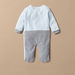 Giggles Colourblock Sleepsuit with Embroidered Detail and Button Closure-Sleepsuits-thumbnail-3