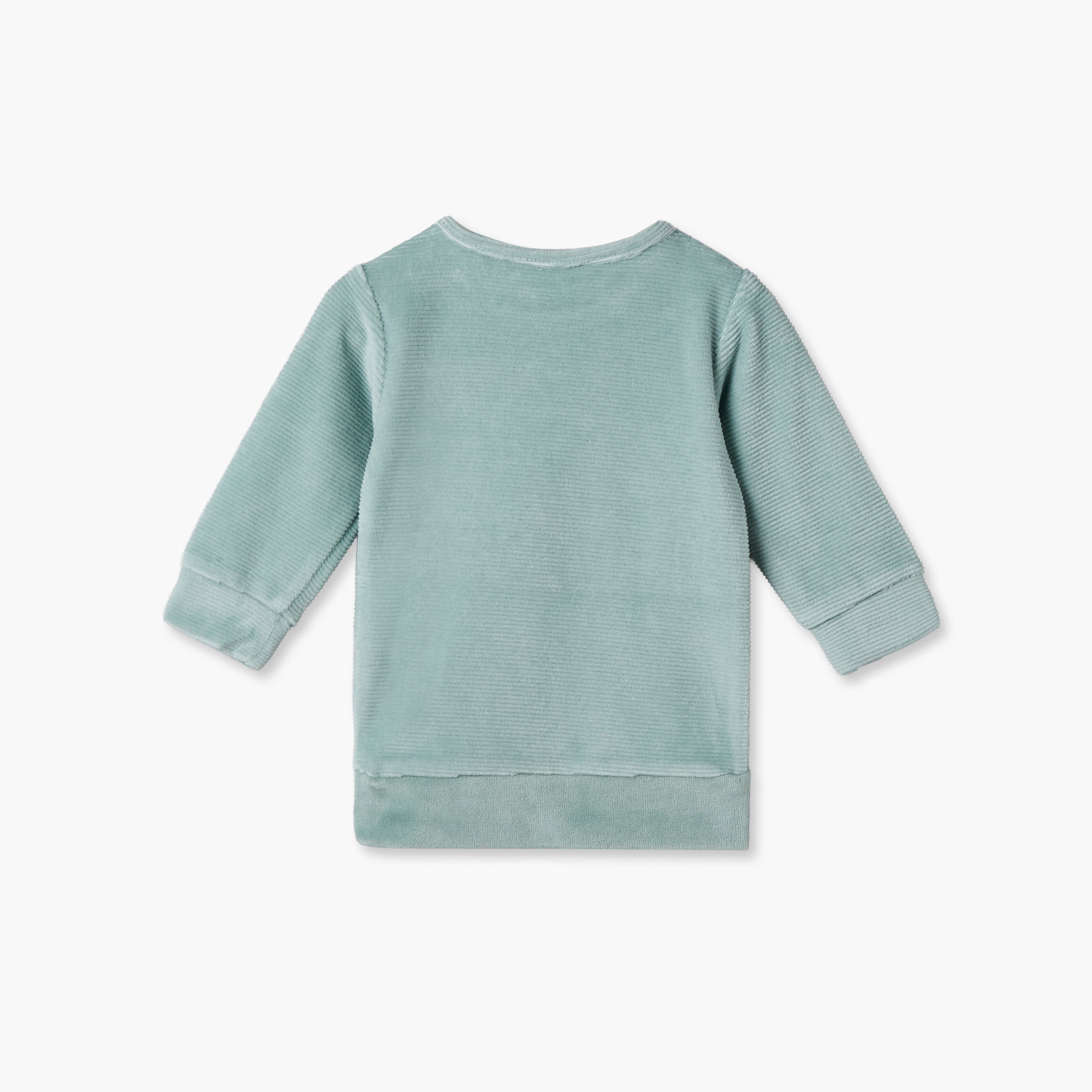 طقم بيجاما قطن بياقة ضيقة وأكمام طويلة وتفاصيل بارزة الملمس من جيجلز-baby-boys-clothing-nightwear-pyjamasets-image-4