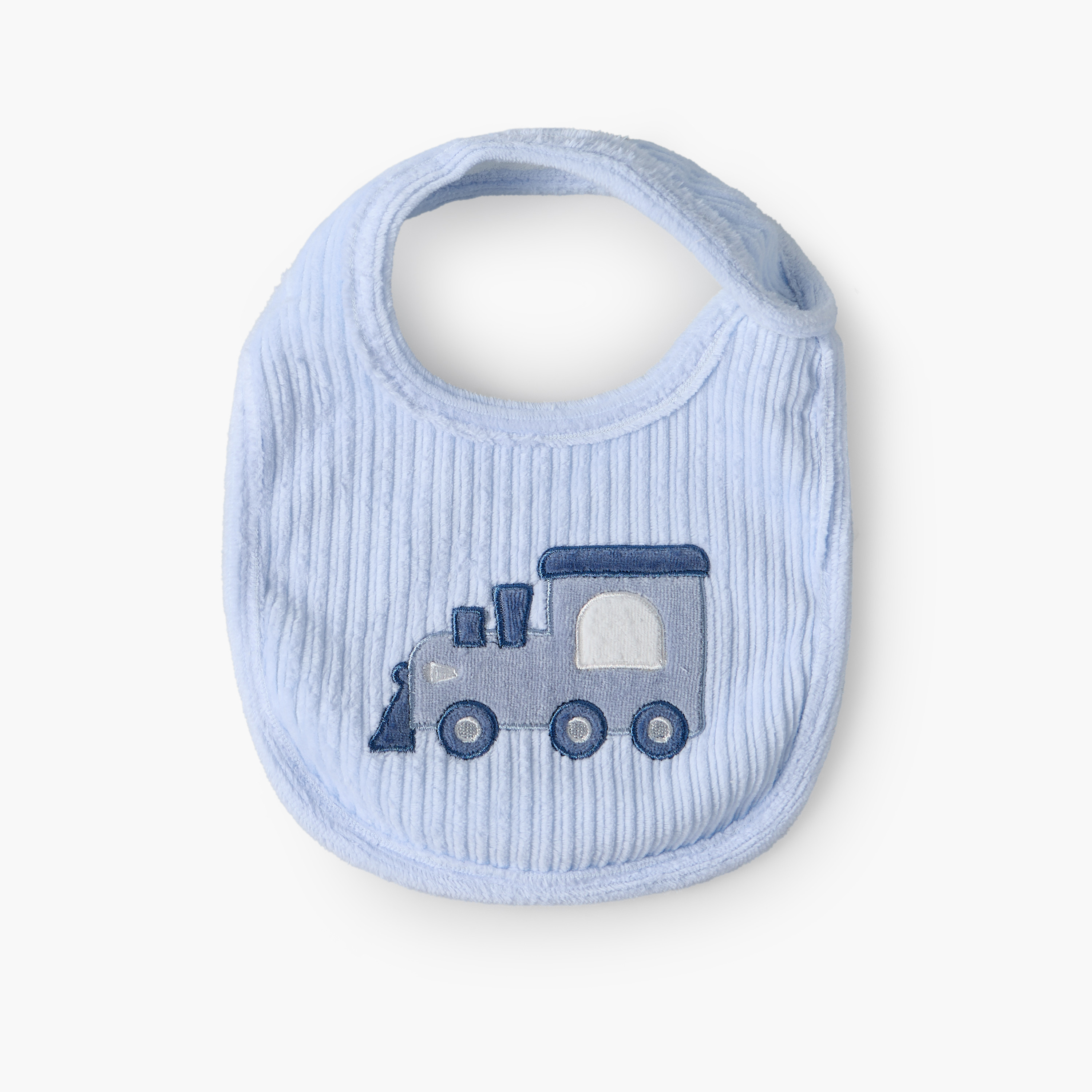 Pack of 2 Juniors Baby Bib with Snap Button Closure-baby-feeding-bibs-image-3