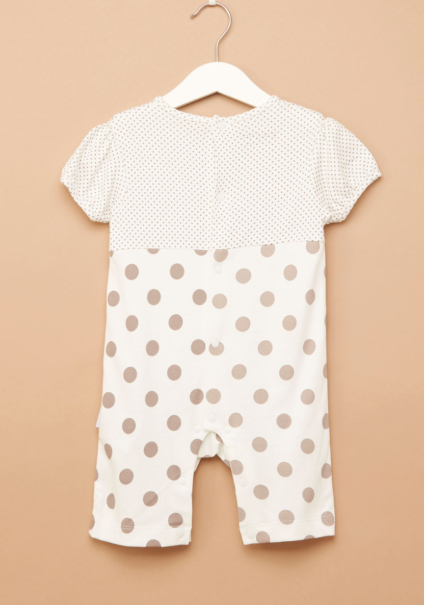 Giggles Polka Dot Printed Romper-Rompers%2C Dungarees and Jumpsuits-image-2