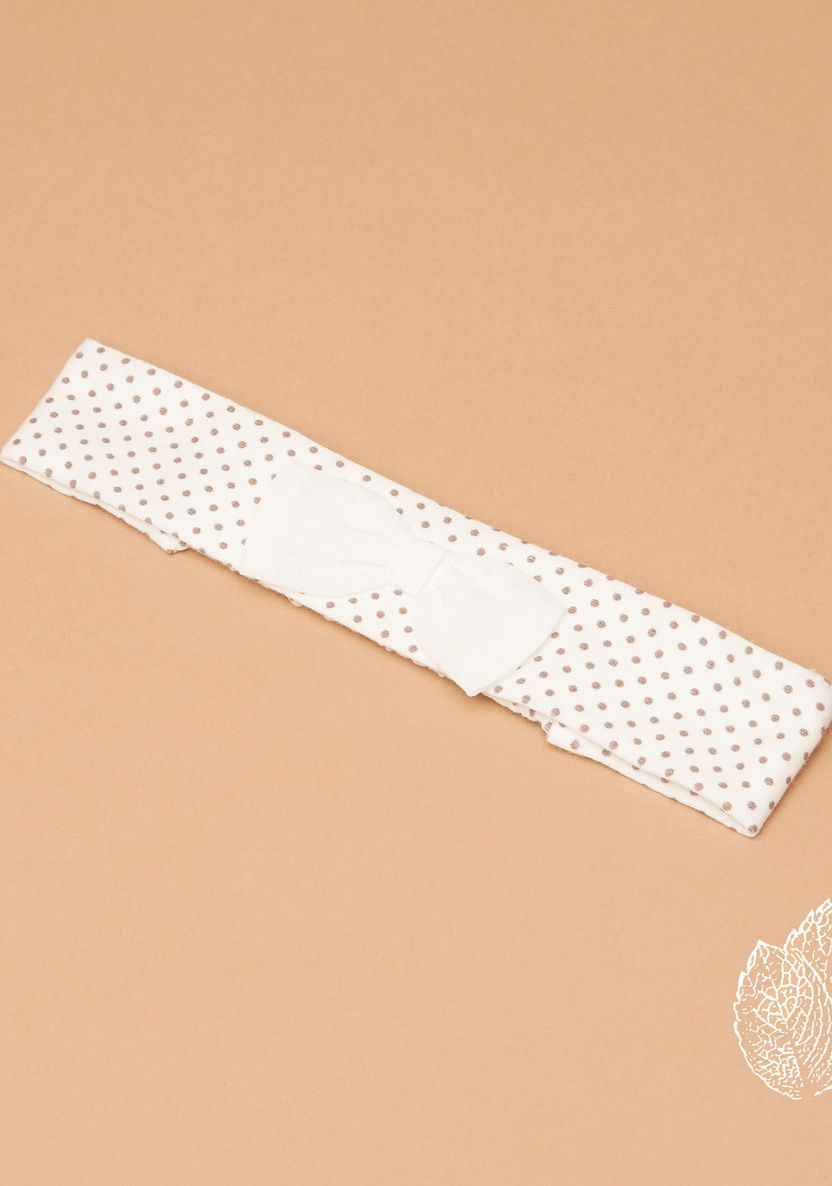Giggles Polka Dot Printed Headband-Hair Accessories-image-0