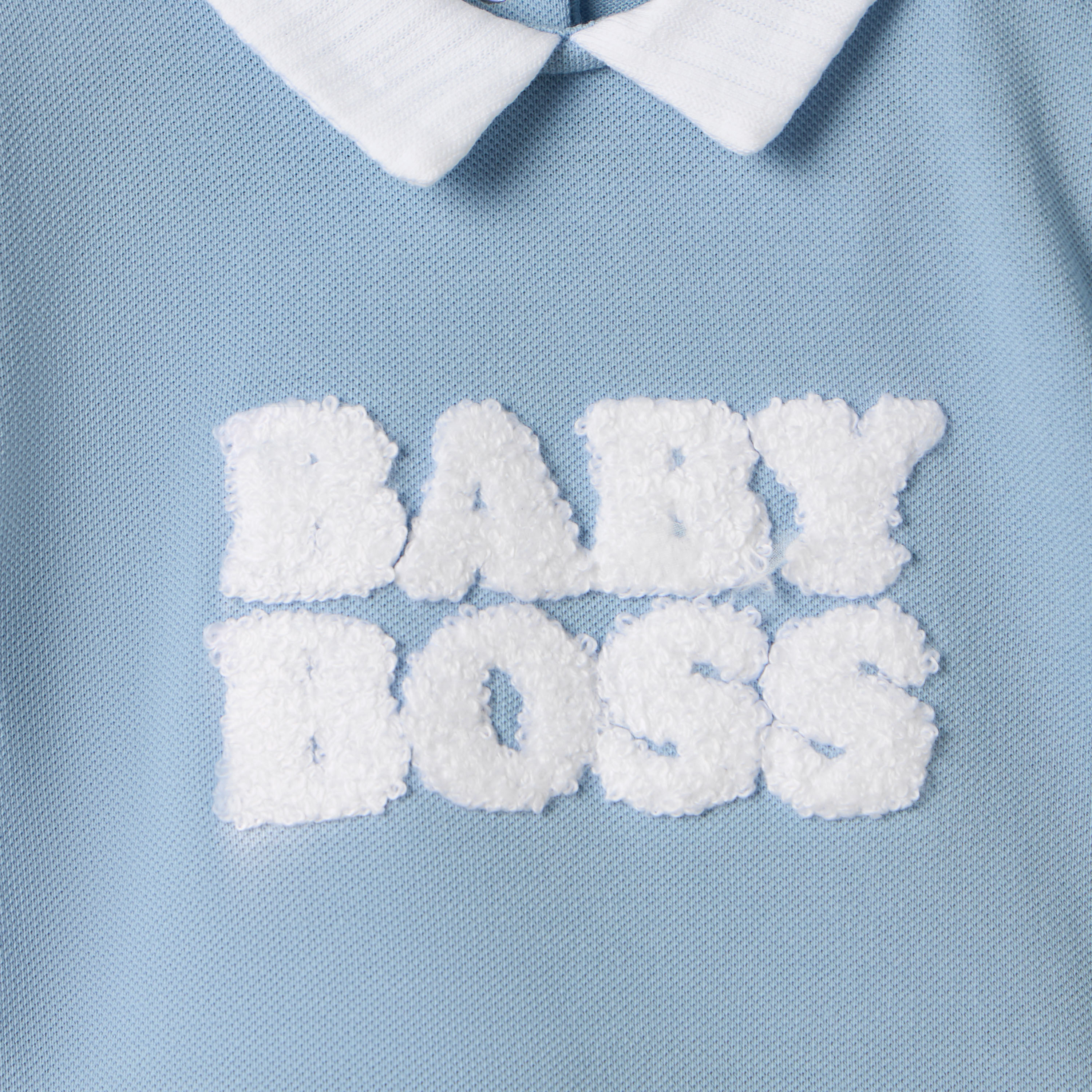Juniors Applique Detail T-shirt and Shorts Set-baby-boys-clothing-nightwear-pyjamasets-image-4