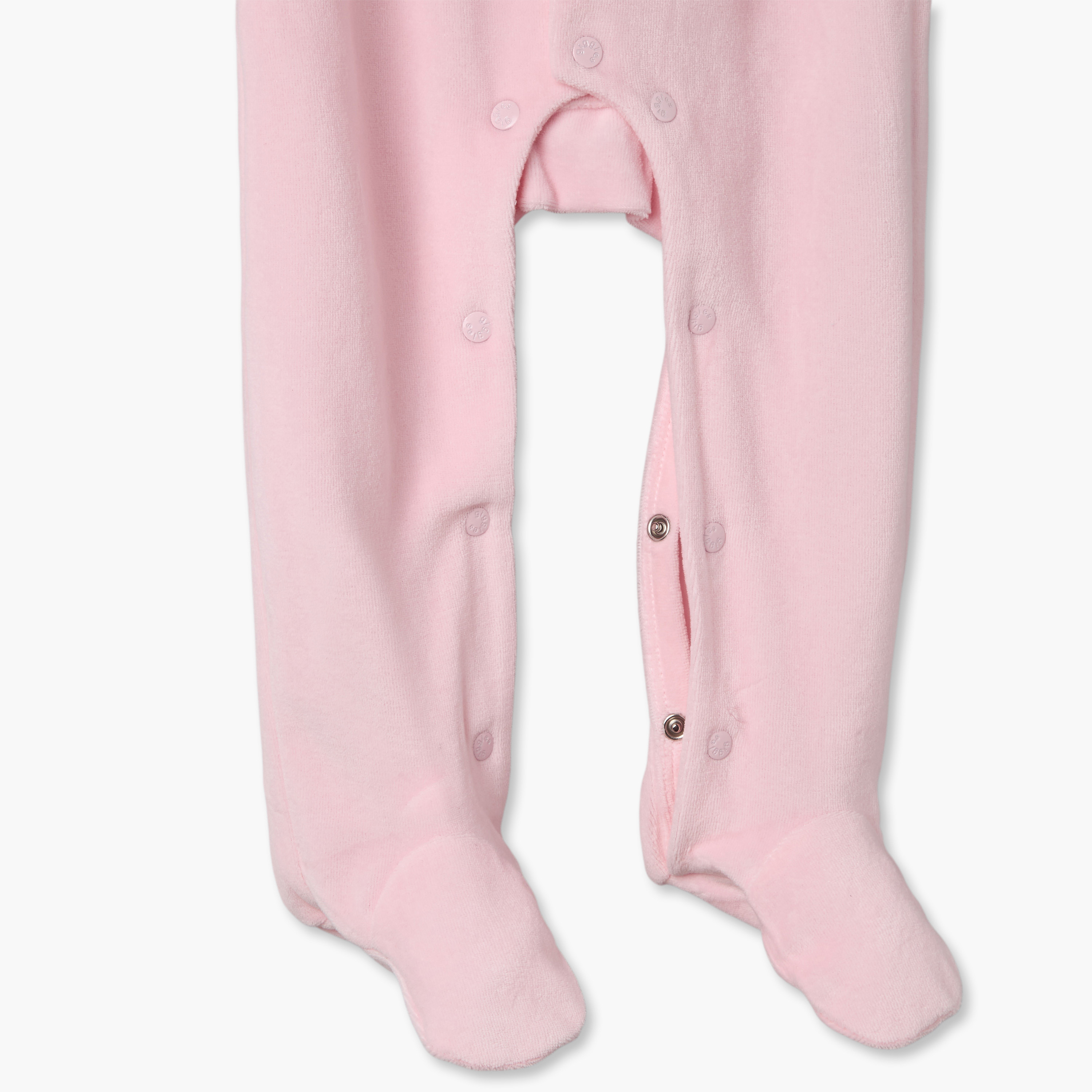 Giggles Cotton Crew Neck Long Sleeves Sleepsuit with Snap Button Closure-baby-girls-clothing-nightwear-sleepsuits-image-5