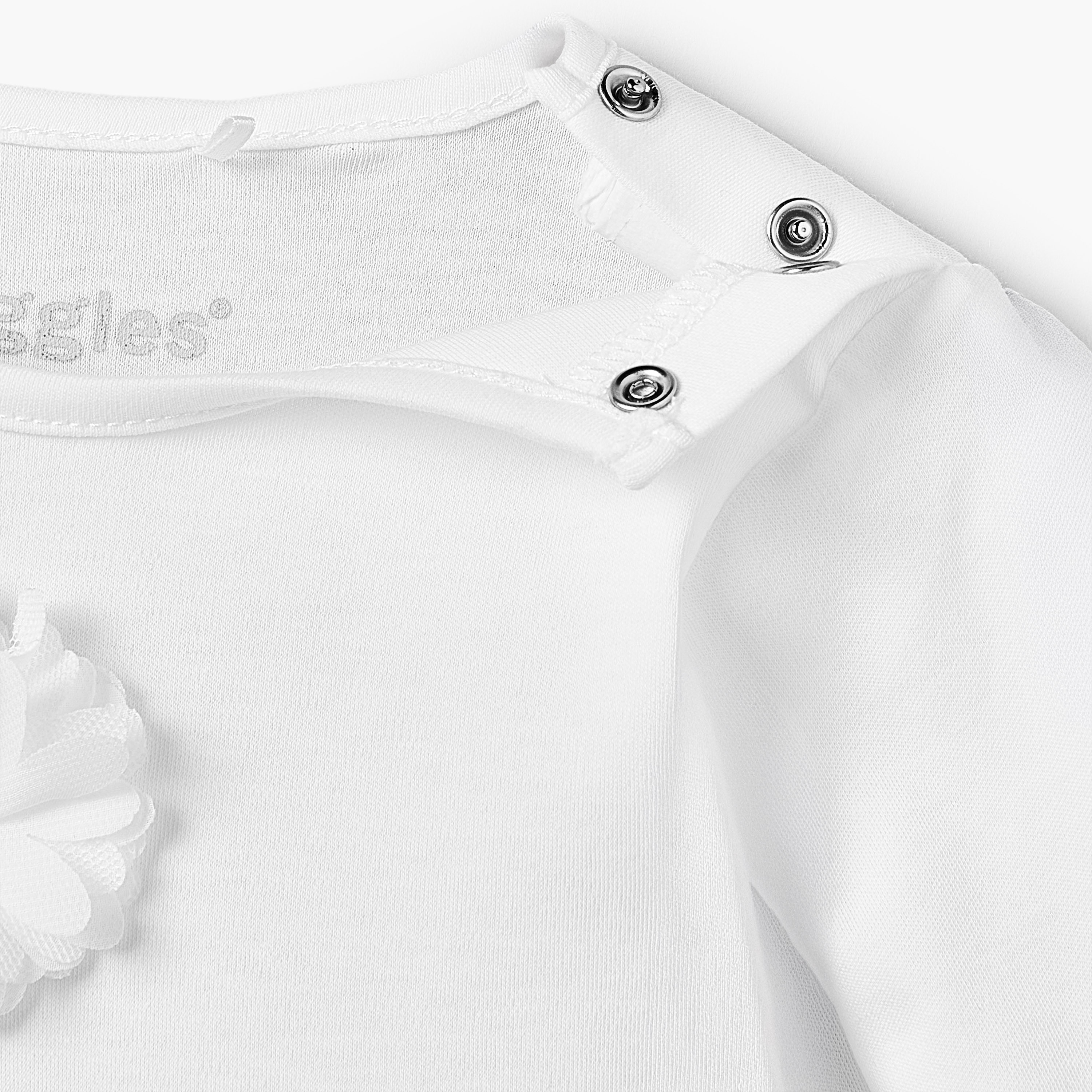 Giggles Cotton Round Neck Long Sleeves Pyjama Set with Embroidered Design-baby-girls-clothing-nightwear-pyjamasets-image-6