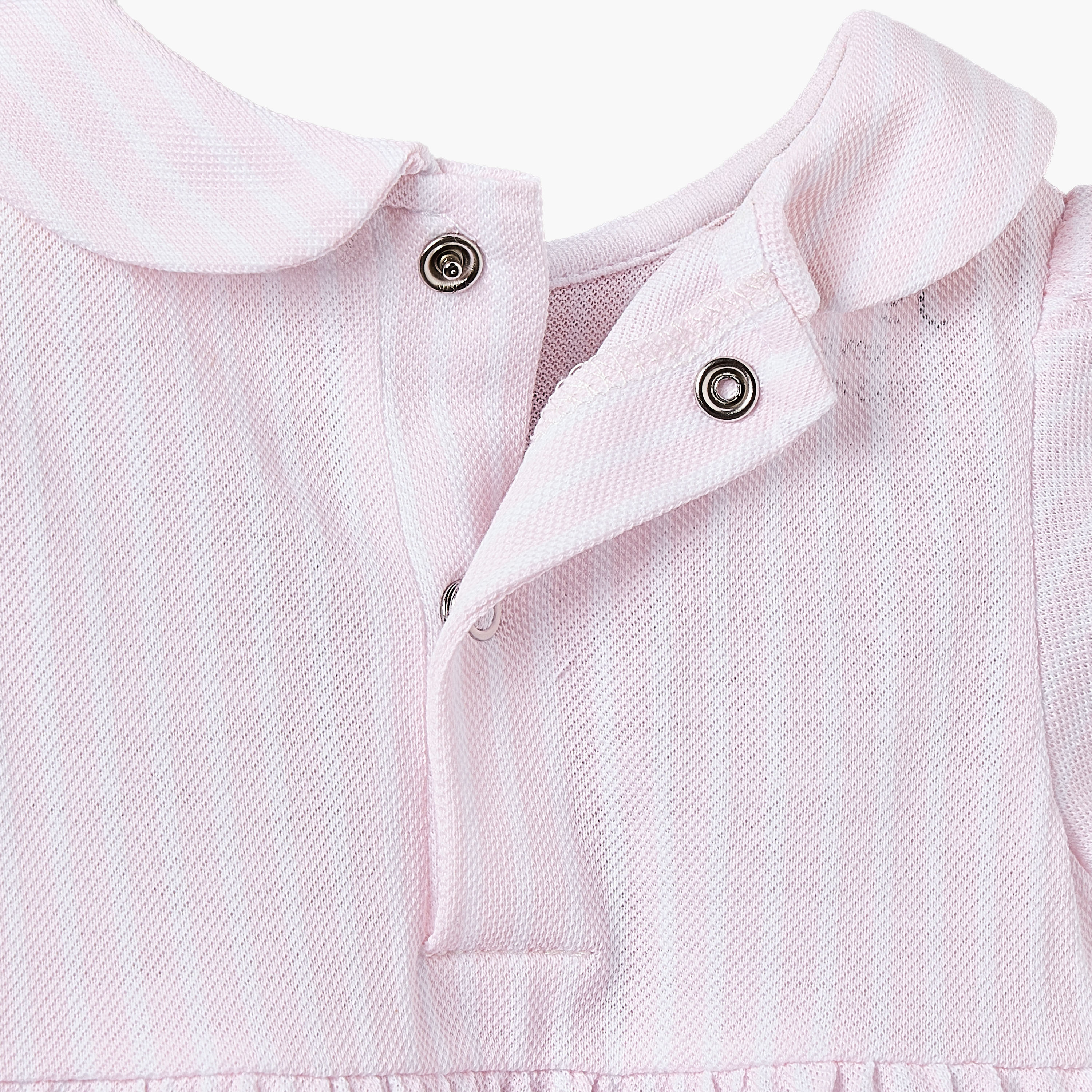 Juniors Peter Pan Collar Short Sleeves A-line Dress with Stripes-baby-girls-clothing-dressesandjumpsuits-image-5