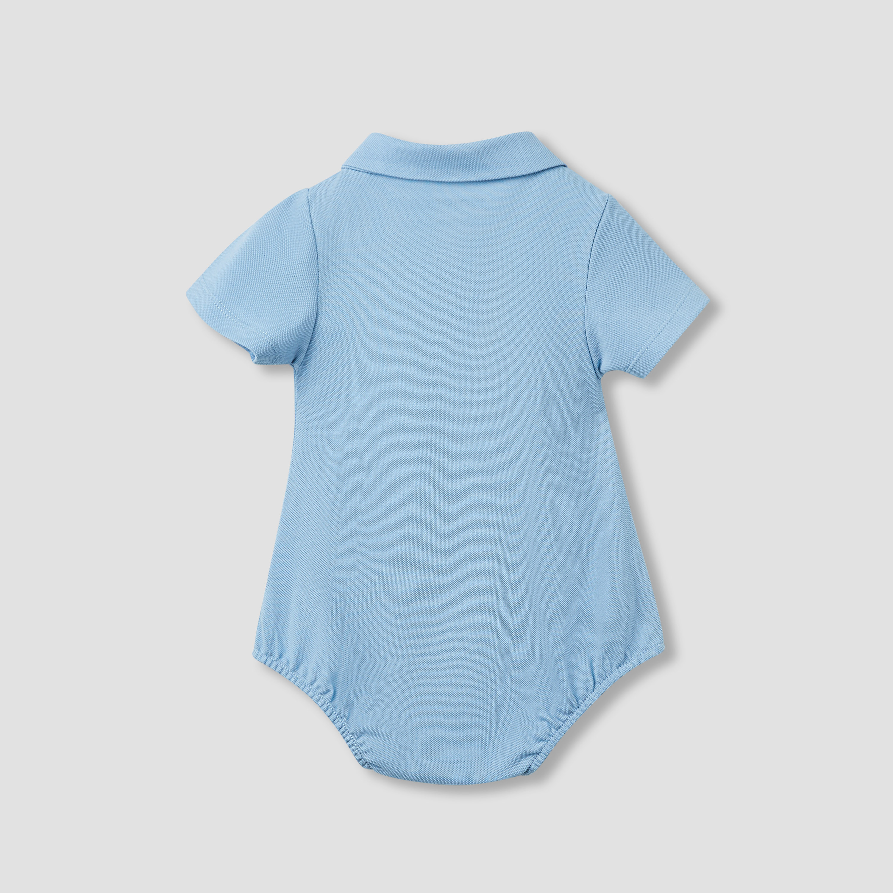بودي سوت سادة بياقة عادية وأكمام قصيرة من جونيورز-baby-boys-clothing-bodysuits-image-2
