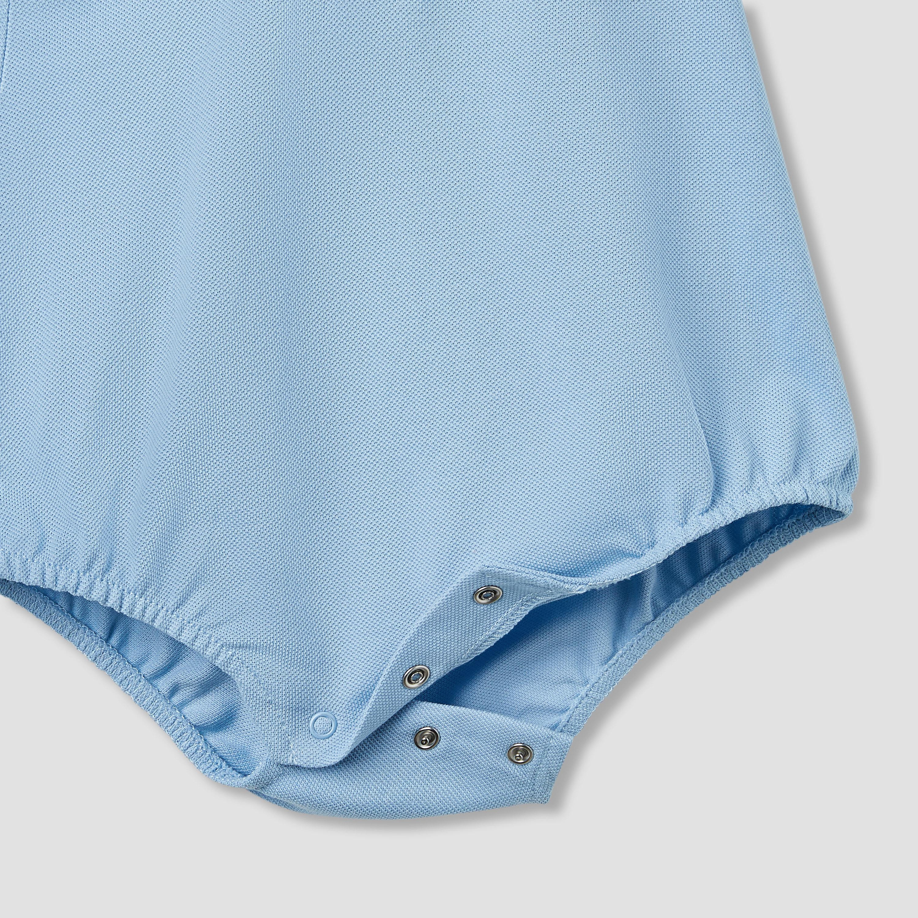 بودي سوت سادة بياقة عادية وأكمام قصيرة من جونيورز-baby-boys-clothing-bodysuits-image-4