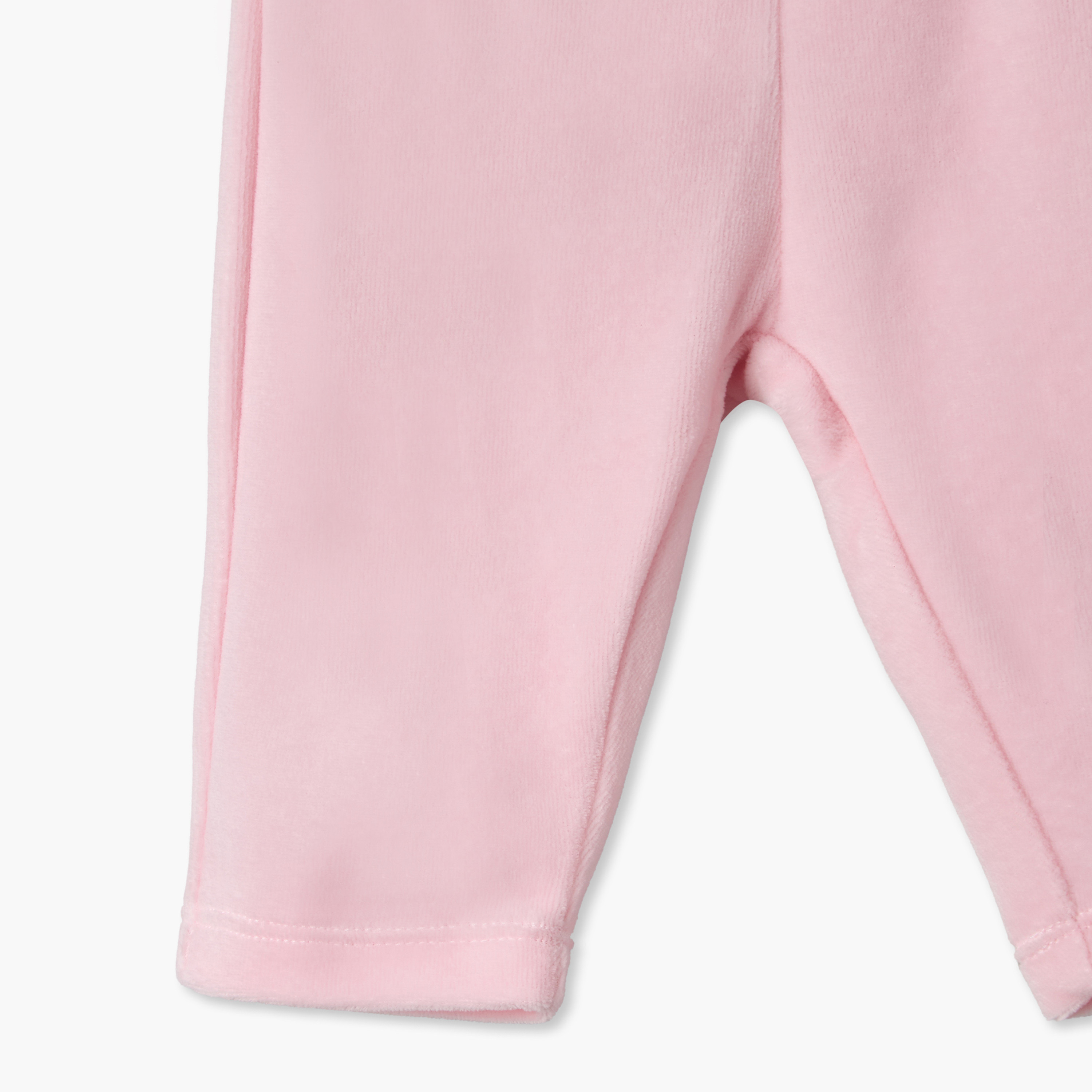 طقم بيجاما قطن بأكمام طويلة وياقة ضيقة وطبعات أرانب من جيجلز-baby-girls-clothing-nightwear-pyjamasets-image-10